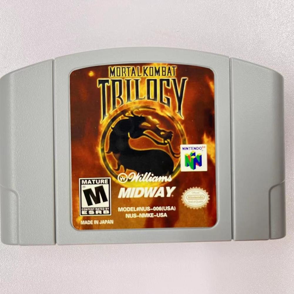 Mortal Kombat Trilogy – Nintendo 64 (N64) Must-have for fans Vintage cartridge