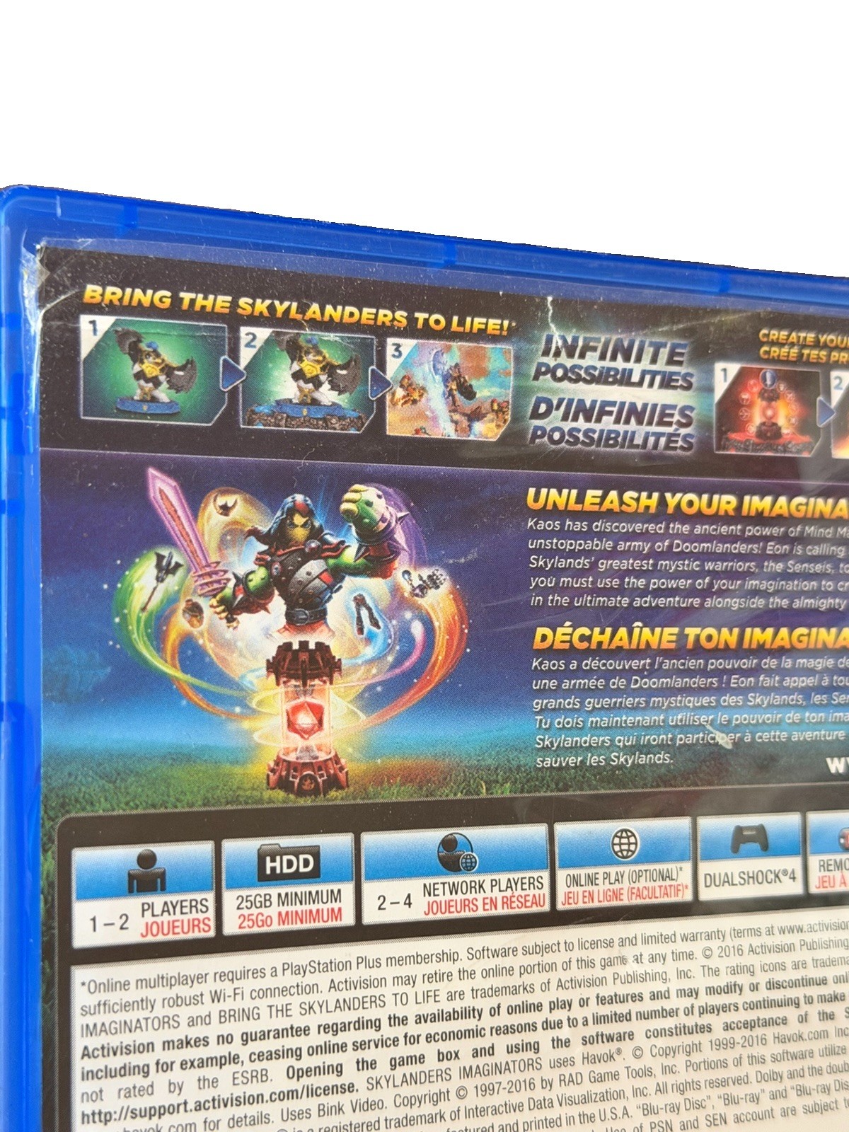 Skylanders Imaginators PS4 Sony PlayStation 4 Game CIB Power Base & Figure