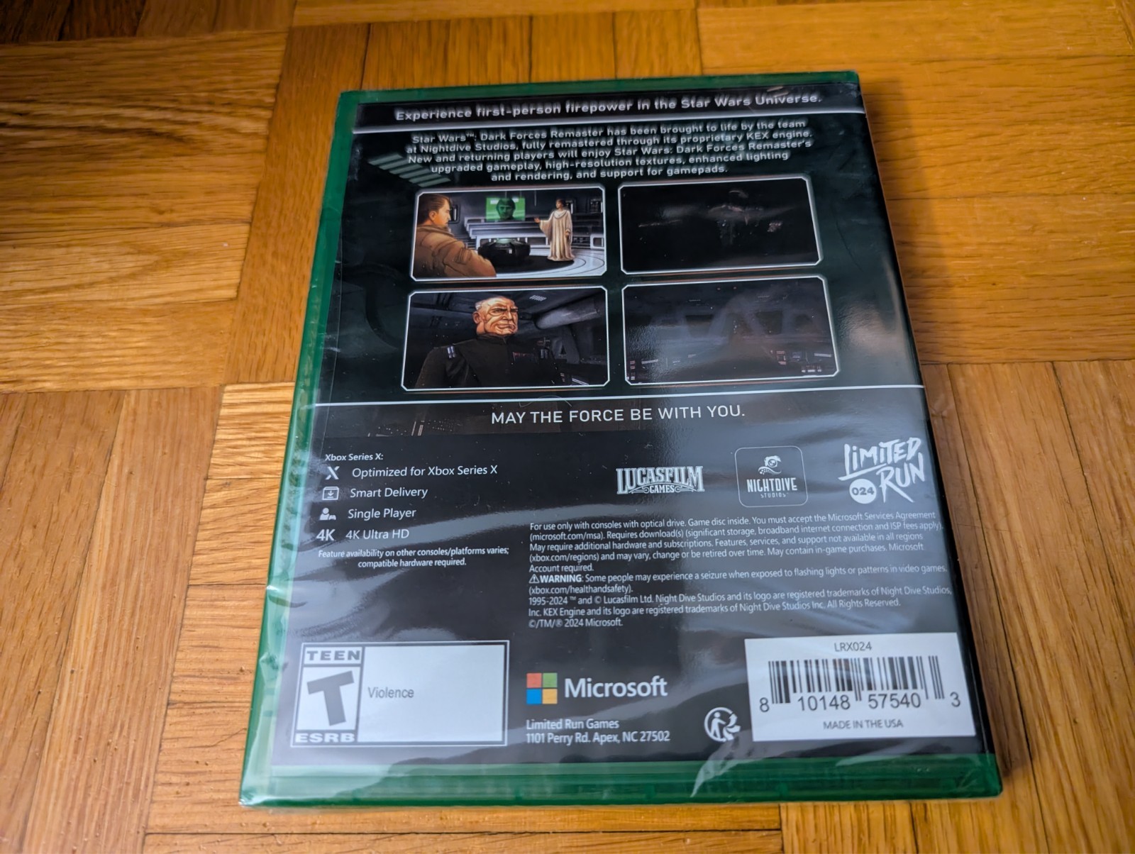 Star Wars: Dark Forces Remaster Regular Edition LRG #024 Microsoft Xbox Series X