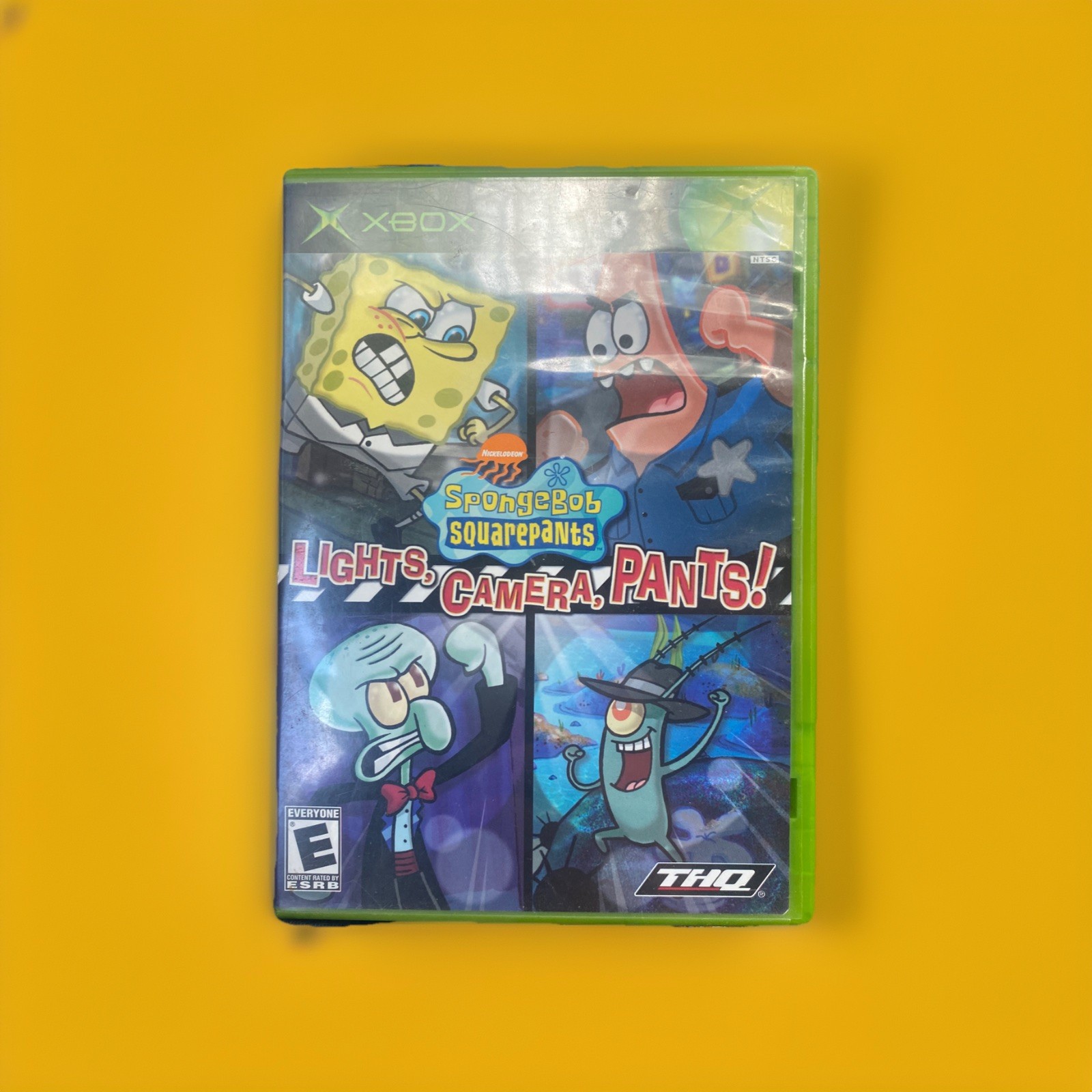 SpongeBob SquarePants: Lights, Camera, Pants (Xbox, 2005) CIB Complete w/ Manual
