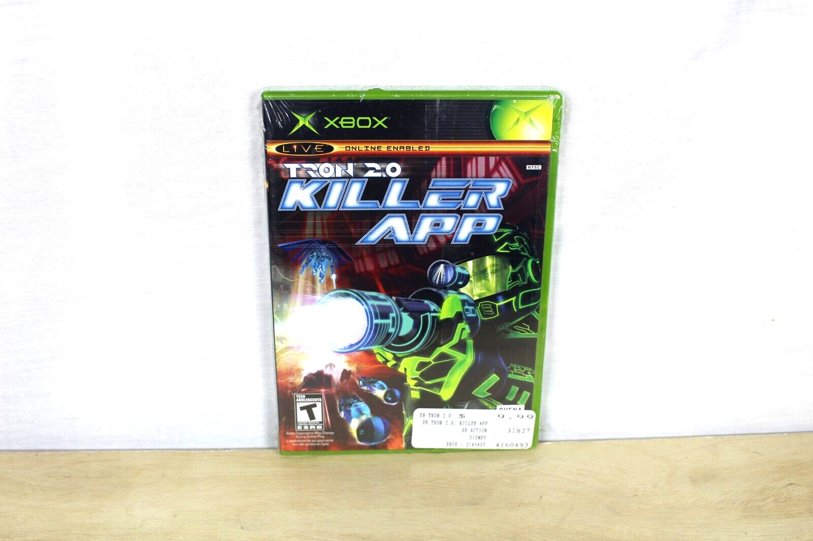 TRON 2.0 KILLER APP ORIGINAL XBOX GAME SEALED -MISSING PLASTIC WRAP