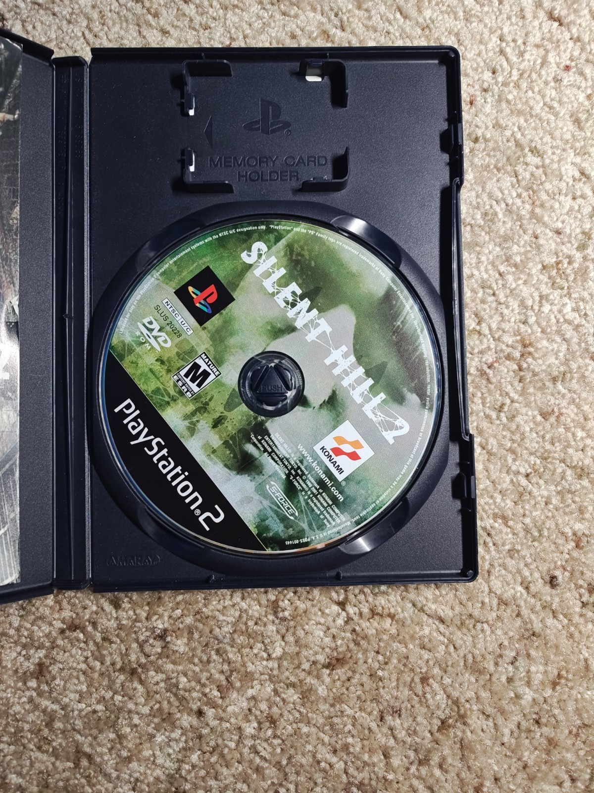 Silent Hill 2 (Sony PlayStation 2, 2001) Complete W Registration PS2