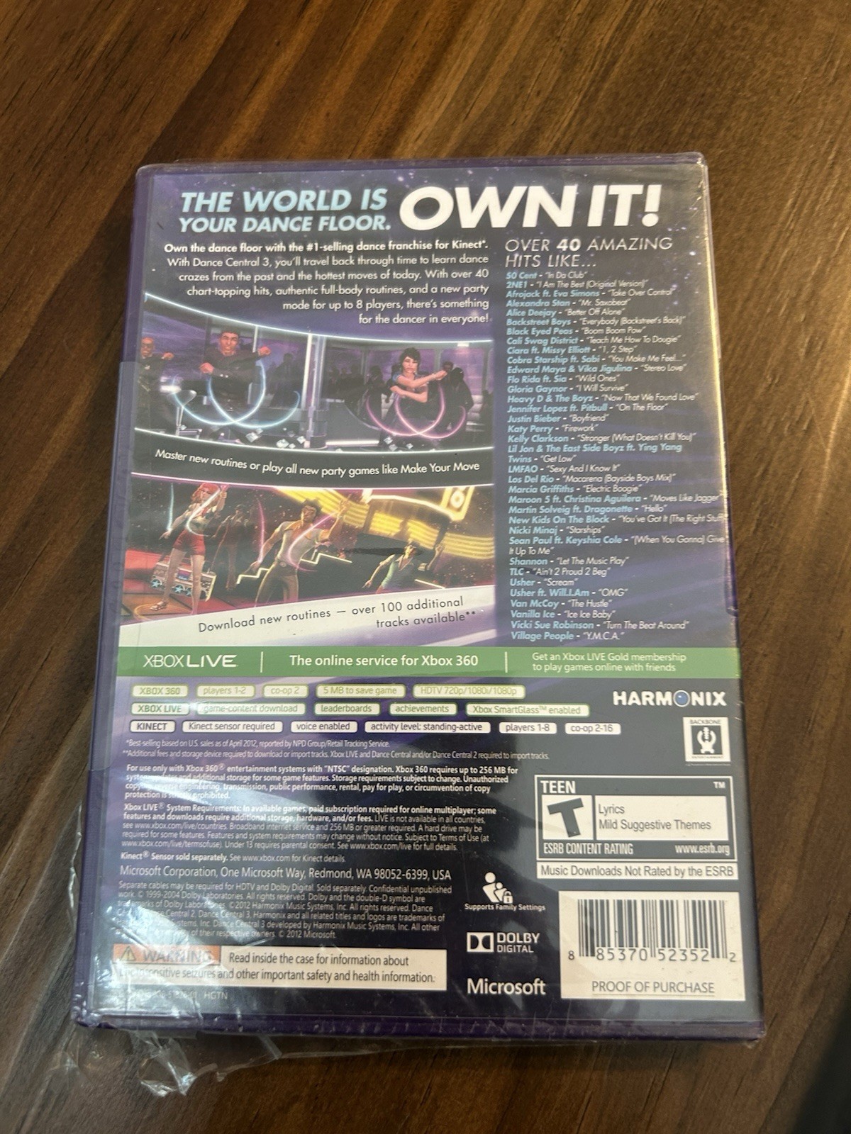 Dance Central 3 Xbox 360 Game