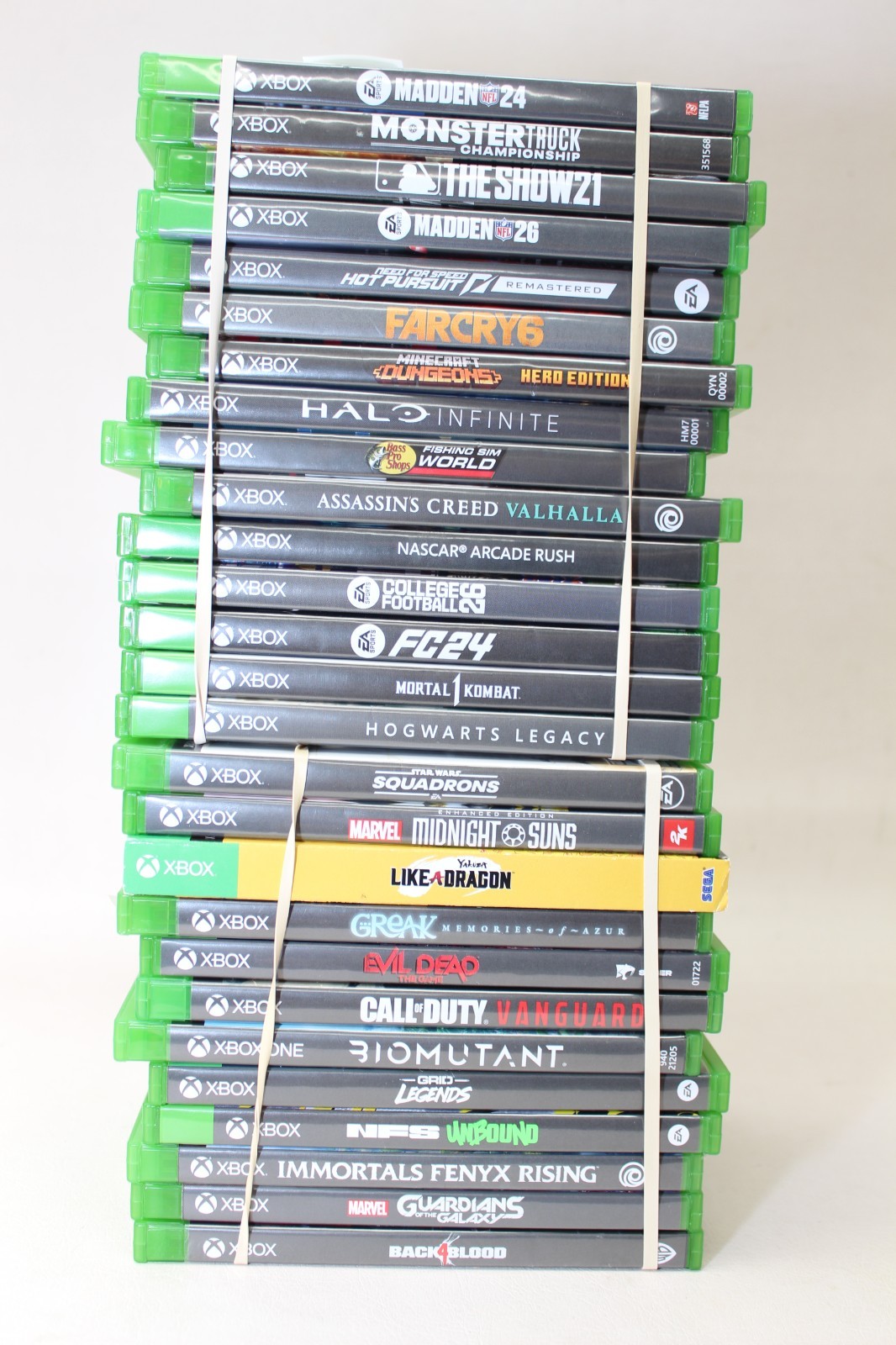 27 Assorted Microsoft XBOX (SERIES X / ONE) Games in Cases