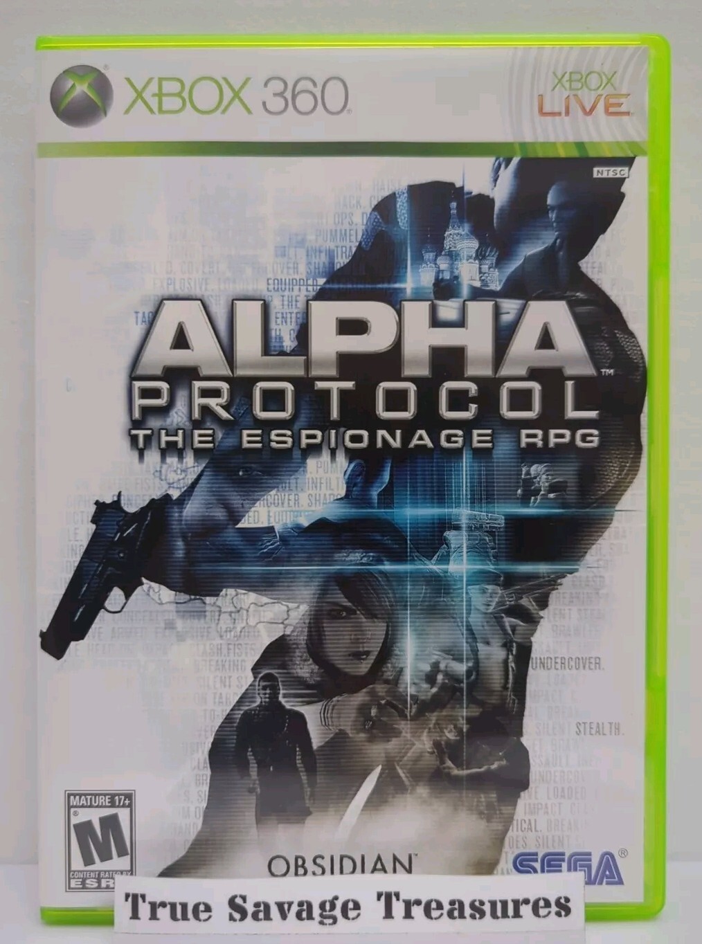 Alpha Protocol Espionage RPG (Microsoft Xbox 360, 2010) CIB