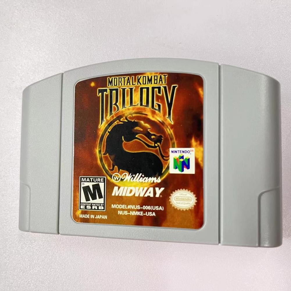 Mortal Kombat Trilogy – Nintendo 64 (N64) Must-have for fans Vintage cartridge
