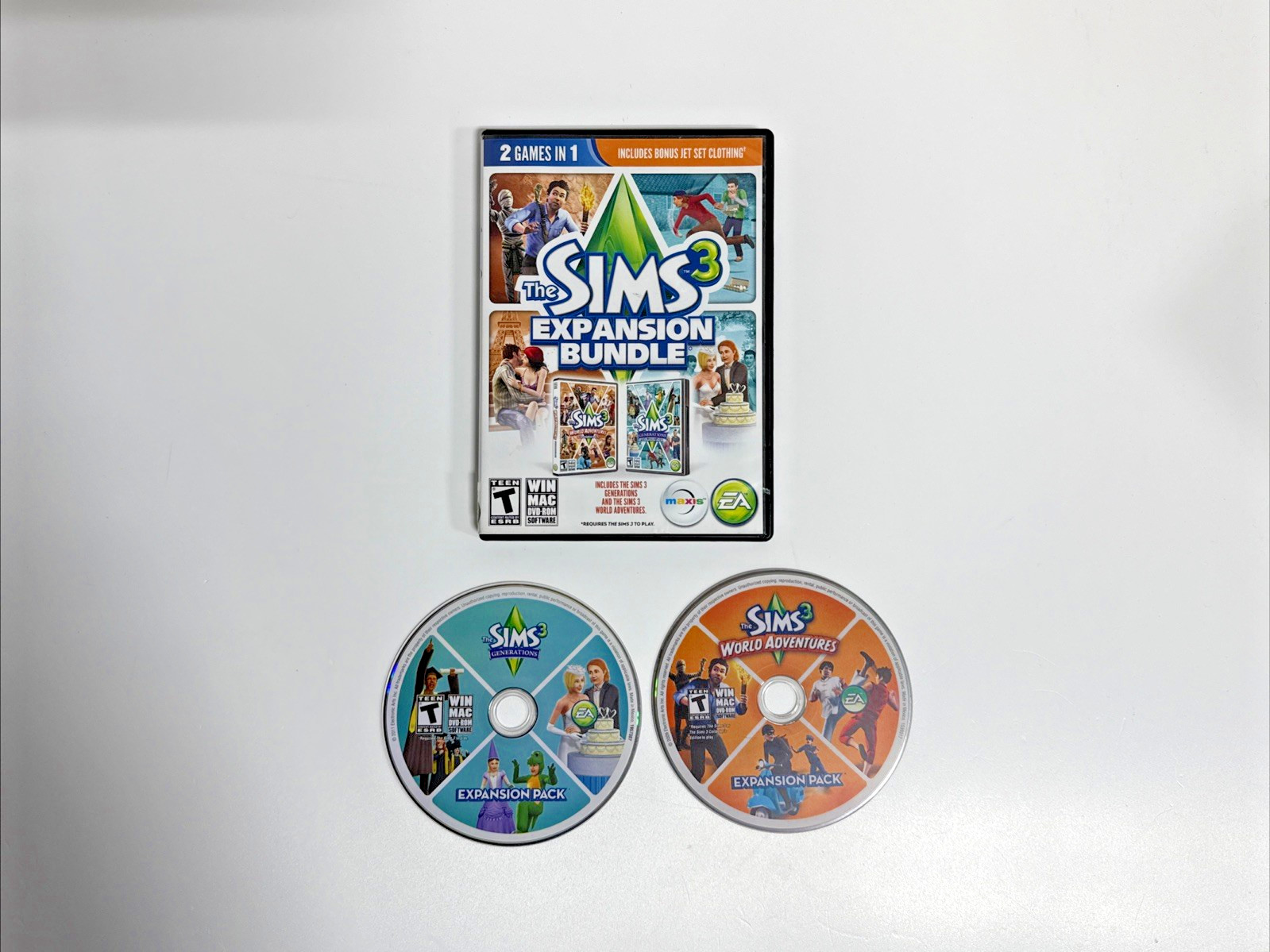 The Sims PC Lot Complete Collection + Sims 3 Expansion Bundle + Sims 2