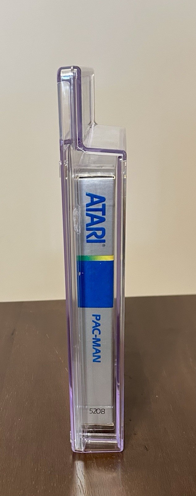 1982 Atari 5200 Pac-Man Locking Tab Unopened Silver Box Taiwan Sticker CGC 9.4