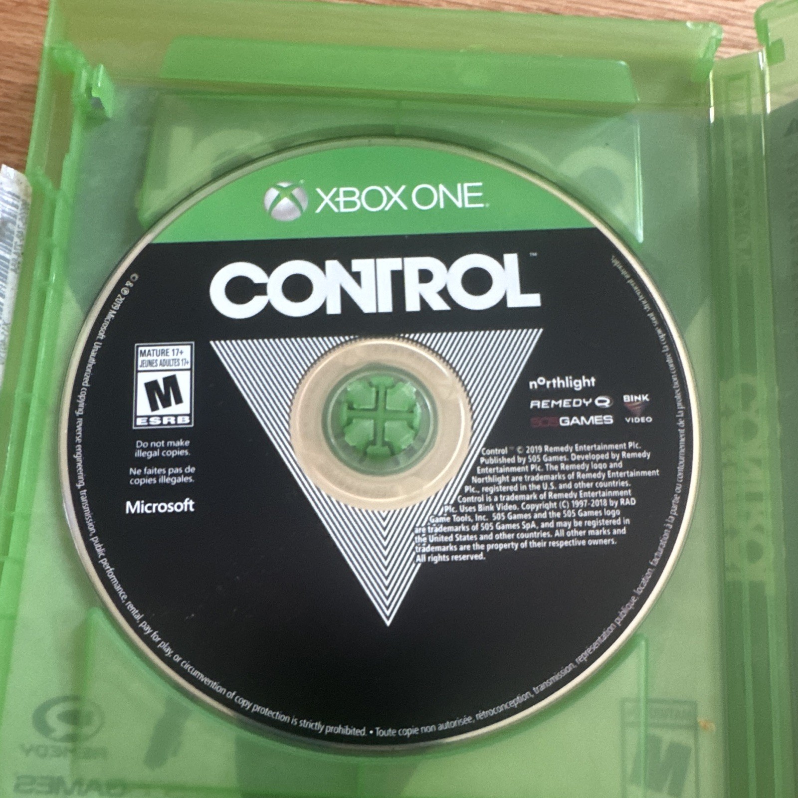 505 Games Control – Microsoft Xbox One (2019) M Action Adventure Single Player
