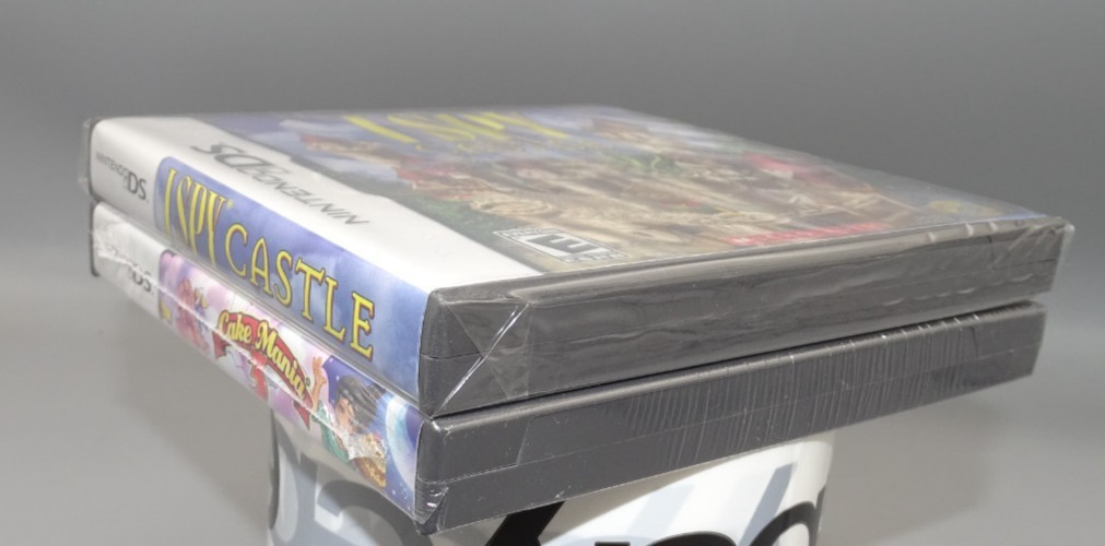 2 PACK Nintendo DS CAKE MANIA 3 + I SPY CASTLE **NEW** LOW PRICE!