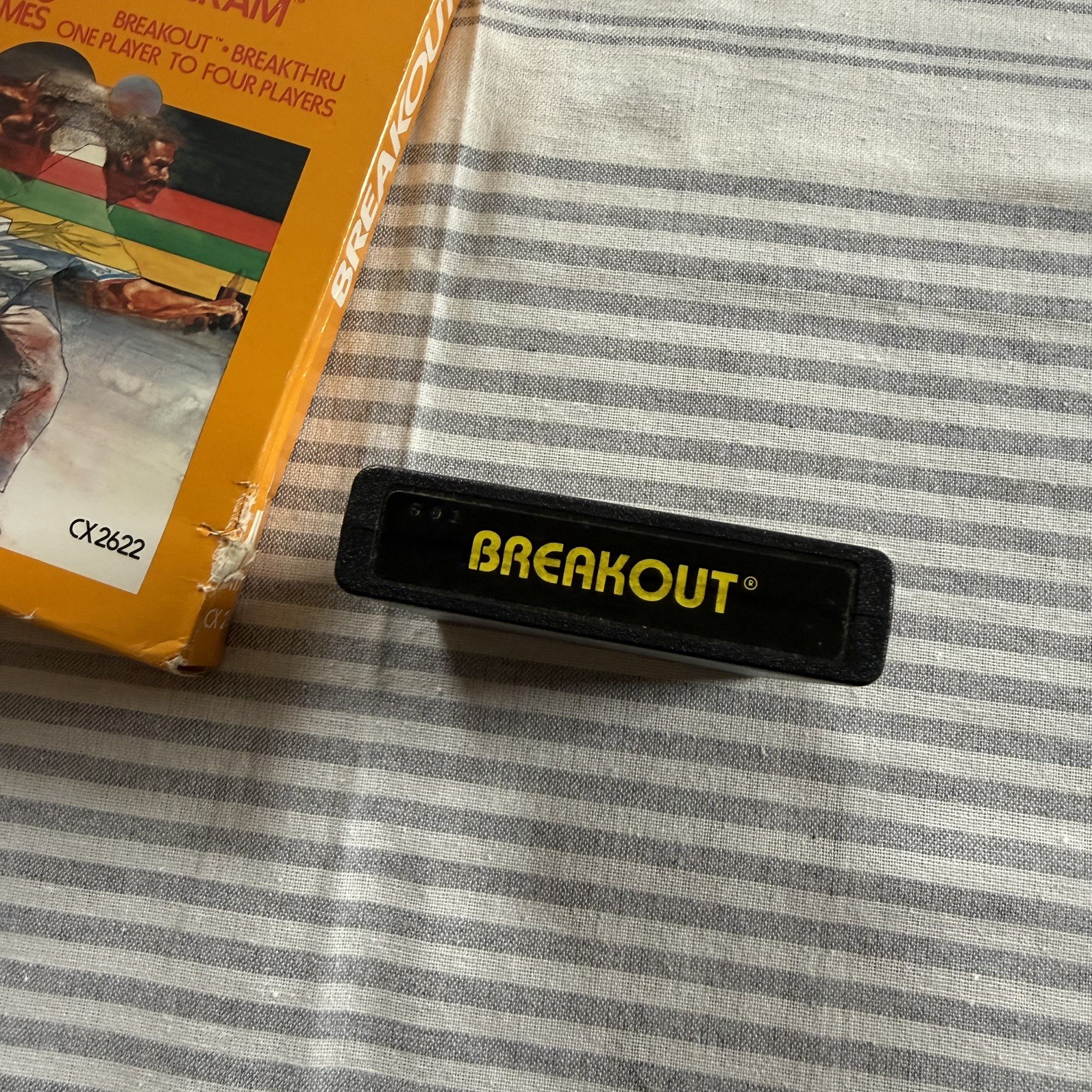 Breakout 1978 (Atari 2600) CIB With Manual Complete & Tested