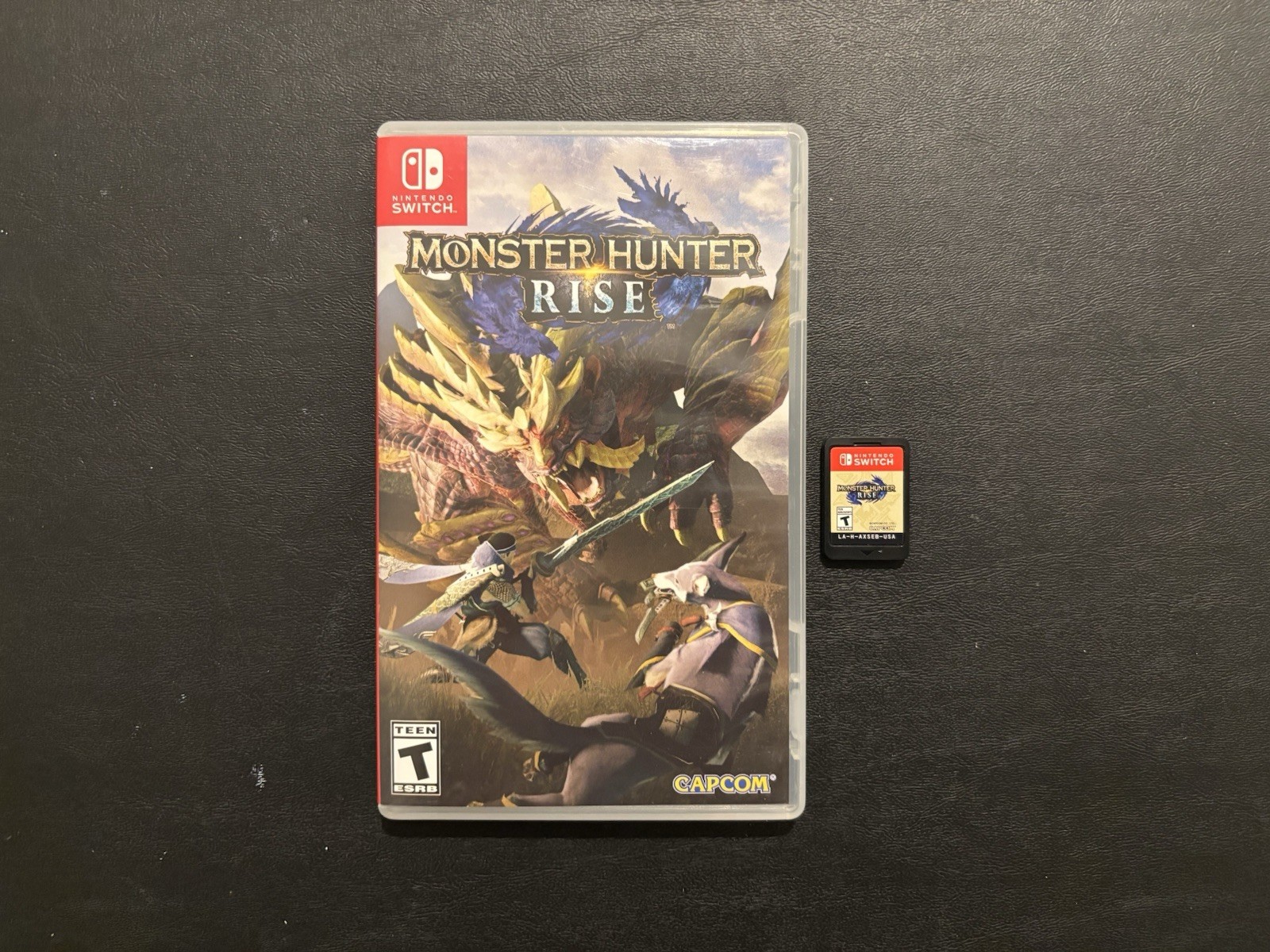 Monster Hunter Rise (Nintendo Switch 2021) CIB Complete Tested & Works Authentic
