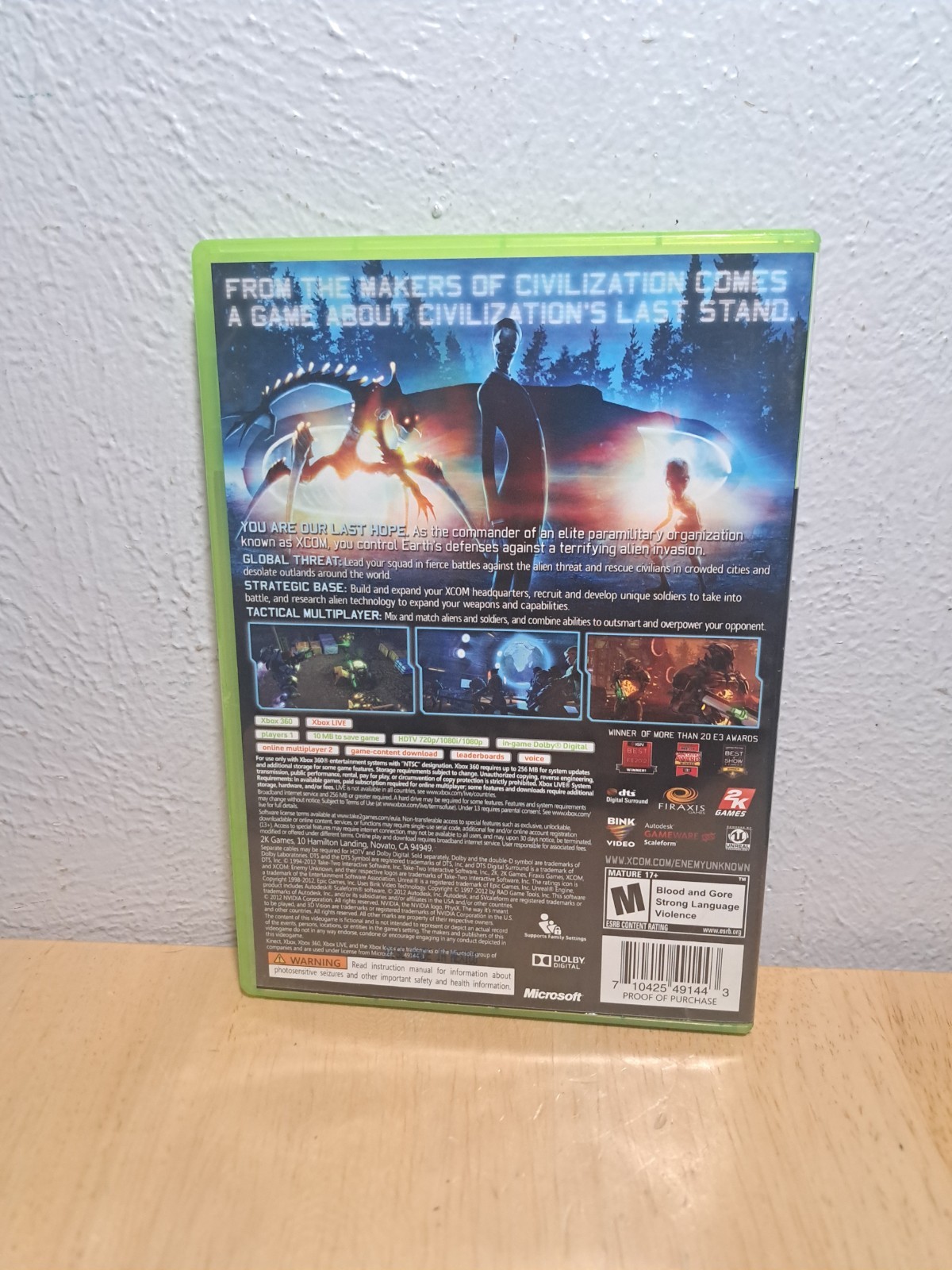 XCOM: Enemy Unknown – Microsoft Xbox 360