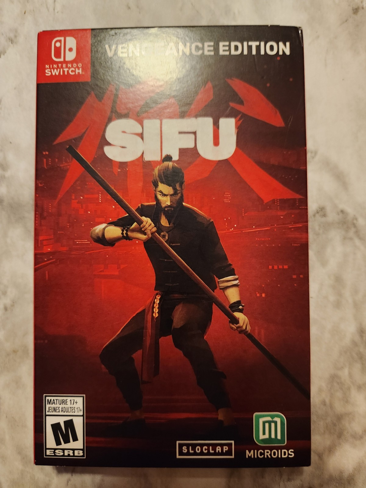Sifu Vengeance Edition for Nintendo Switch Steelbook
