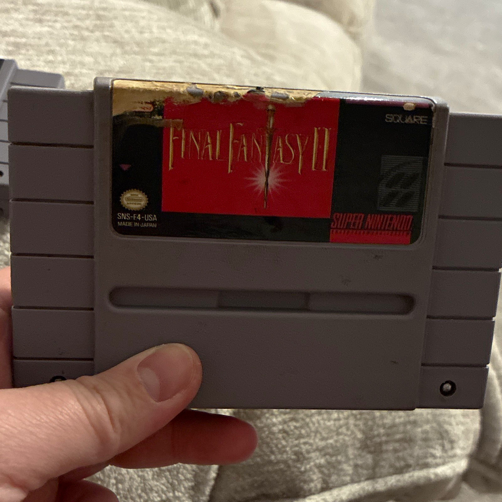 Square Final Fantasy II (Final Fantasy Series) Nintendo SNES NTSC-U/C Cartridge