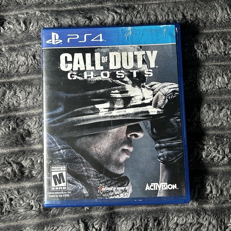 Activision Call of Duty: Ghosts PS4 M (Mature) 2013 NTSC-U/C Game no scratches