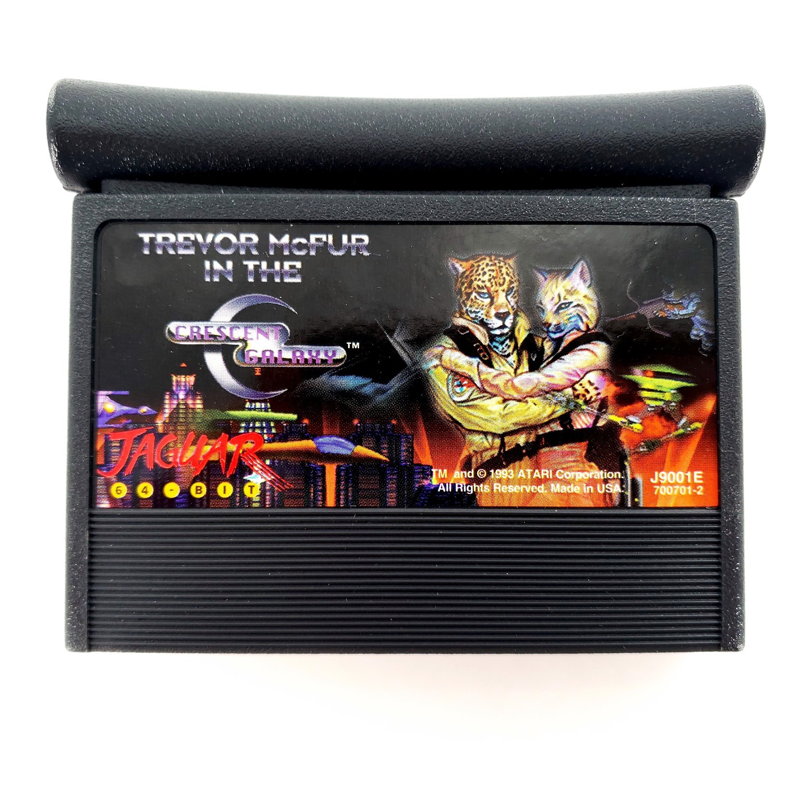 Trevor McFur in the Crescent Galaxy Atari Jaguar Complete w/ Overlay Tested