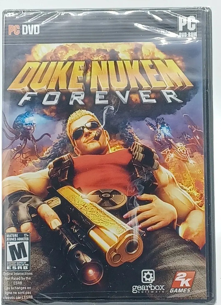 Duke Nukem Forever (2011, PC CD-ROM) (New & Sealed)