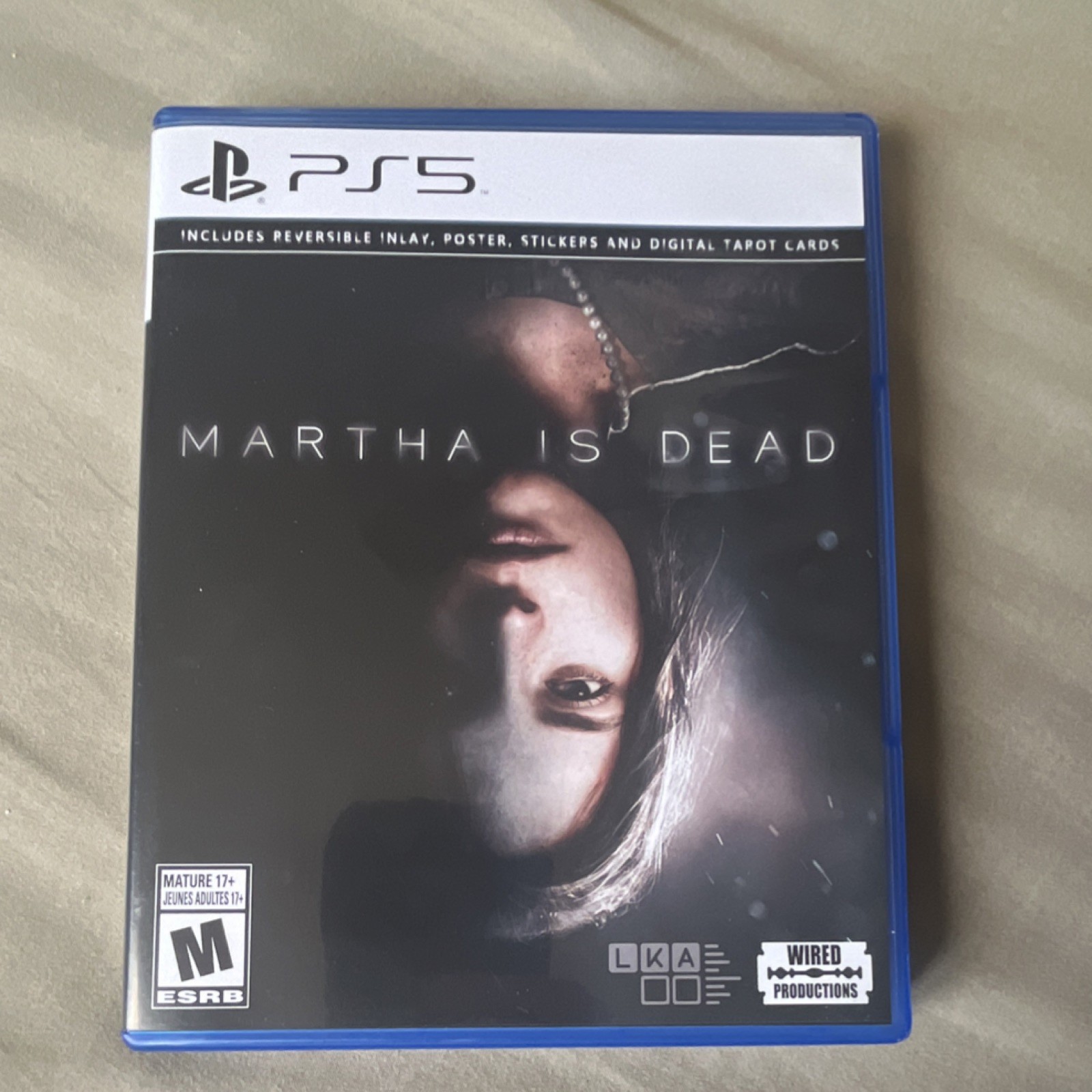 Martha Is Dead PS5 CIB Horror Game