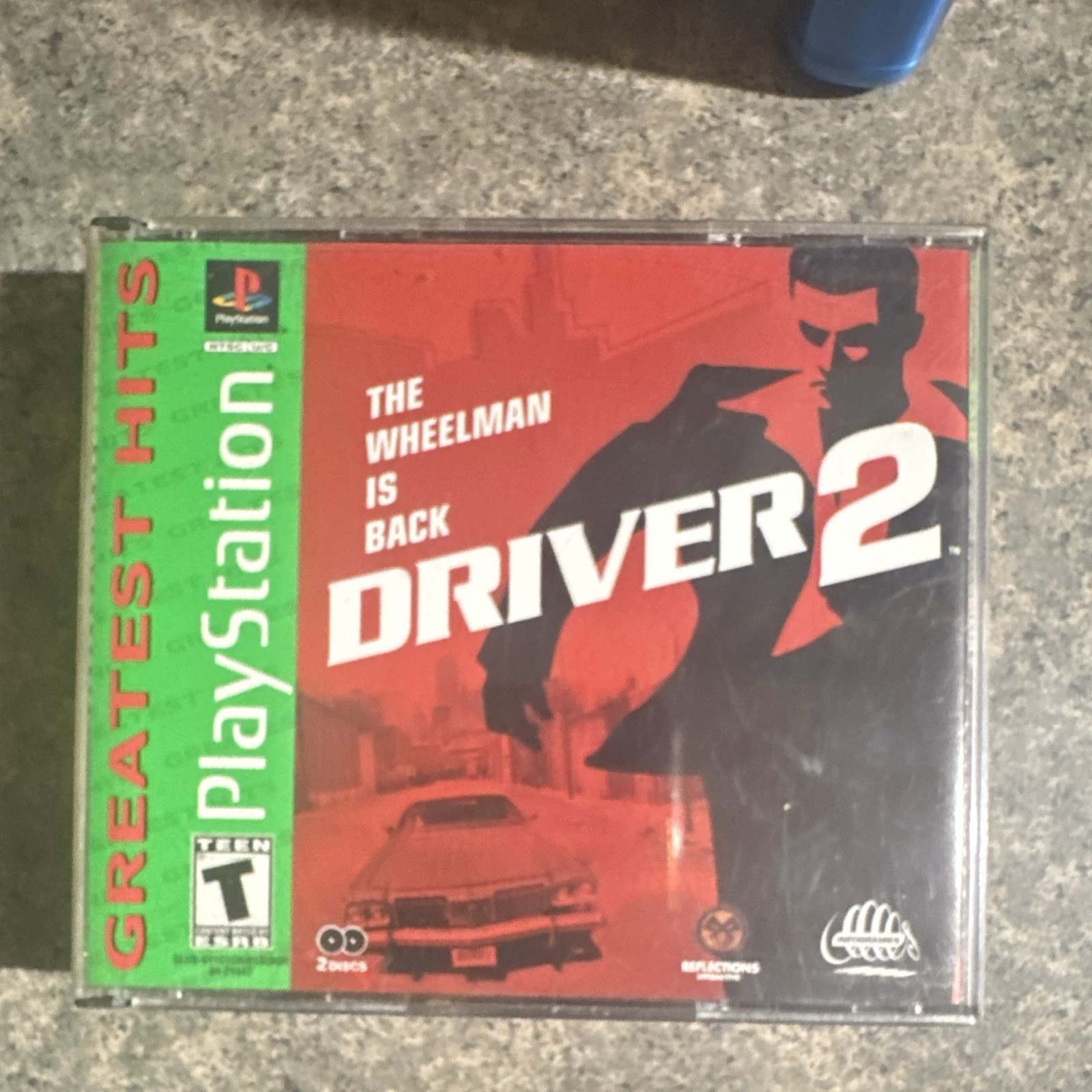 Infogrames Driver 2 (Greatest Hits) PS1 NTSC-U/C Manual Included