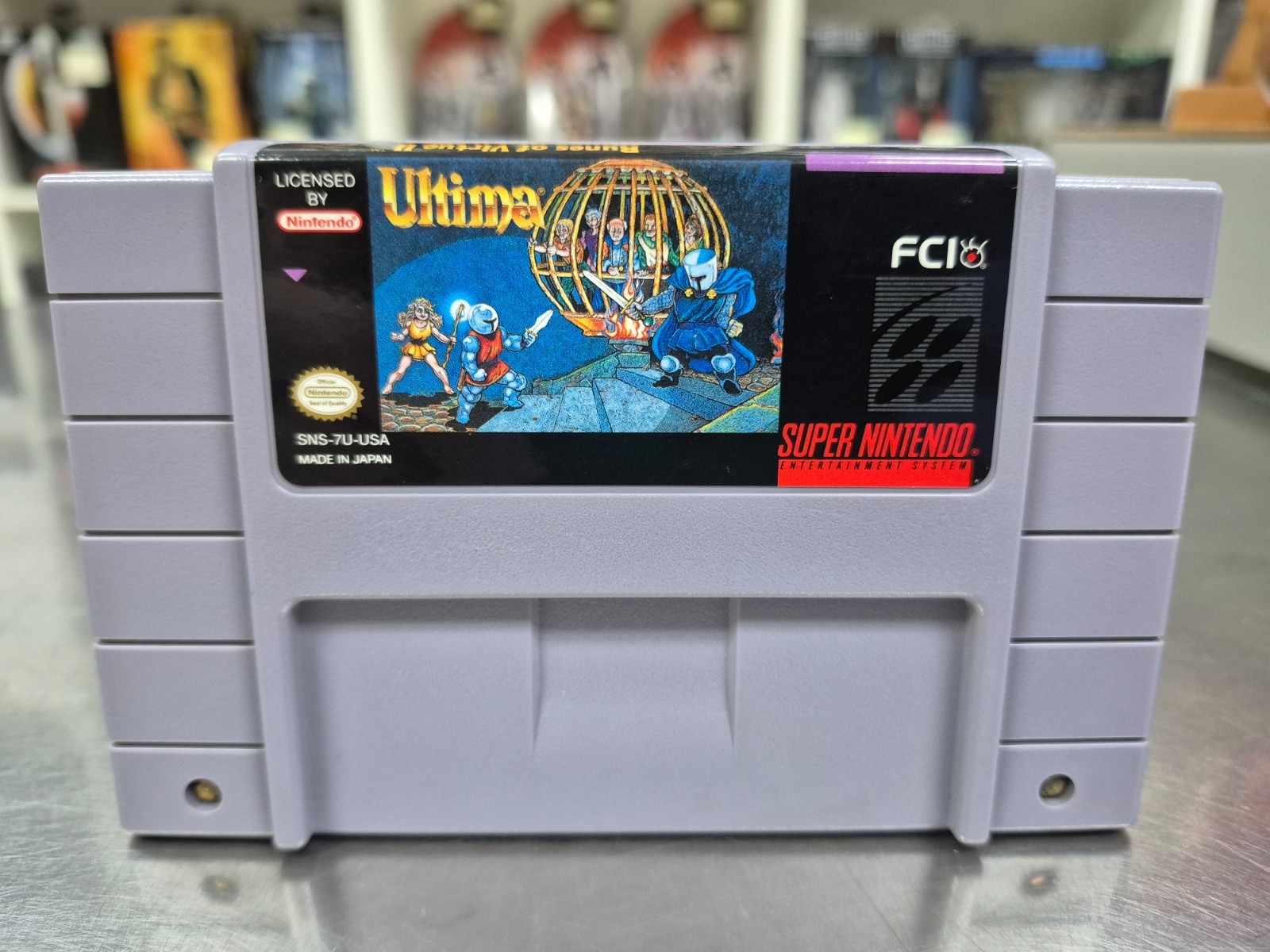 SNES – Ultima Runes of Virtue II