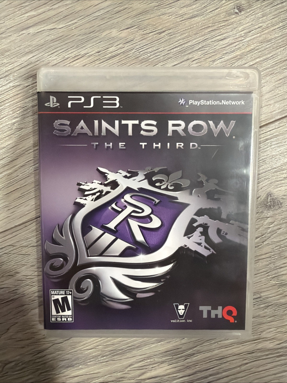 THQ Saints Row: The Third PS3 Action & Adventure M NTSC-U/C 2011 Open World CIB