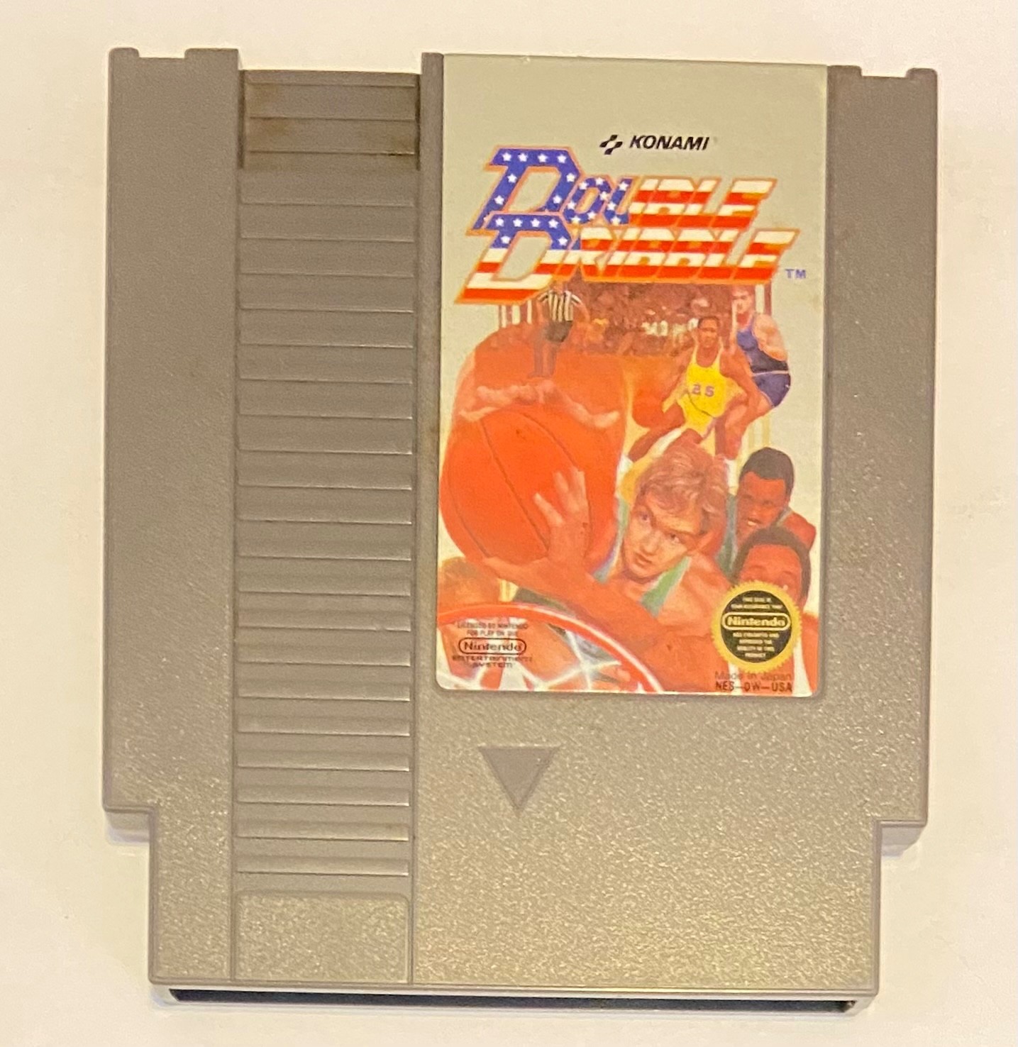 Double Dribble (Nintendo NES, 1987) – Authentic Konami Basketball Game