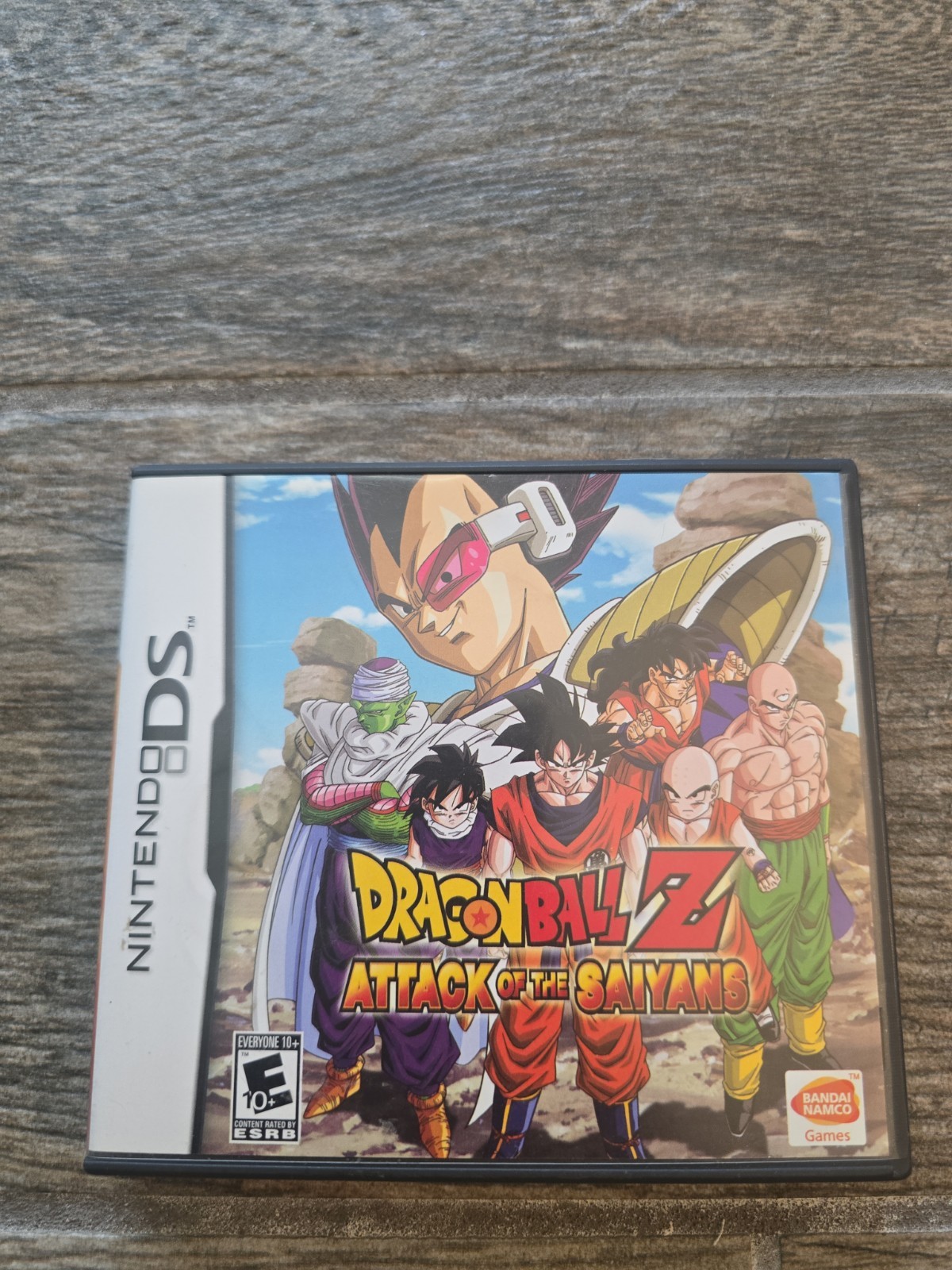 Bandai Namco Dragon Ball Z: Attack of the Saiyans DS RPG 2009 E10+ Manual
