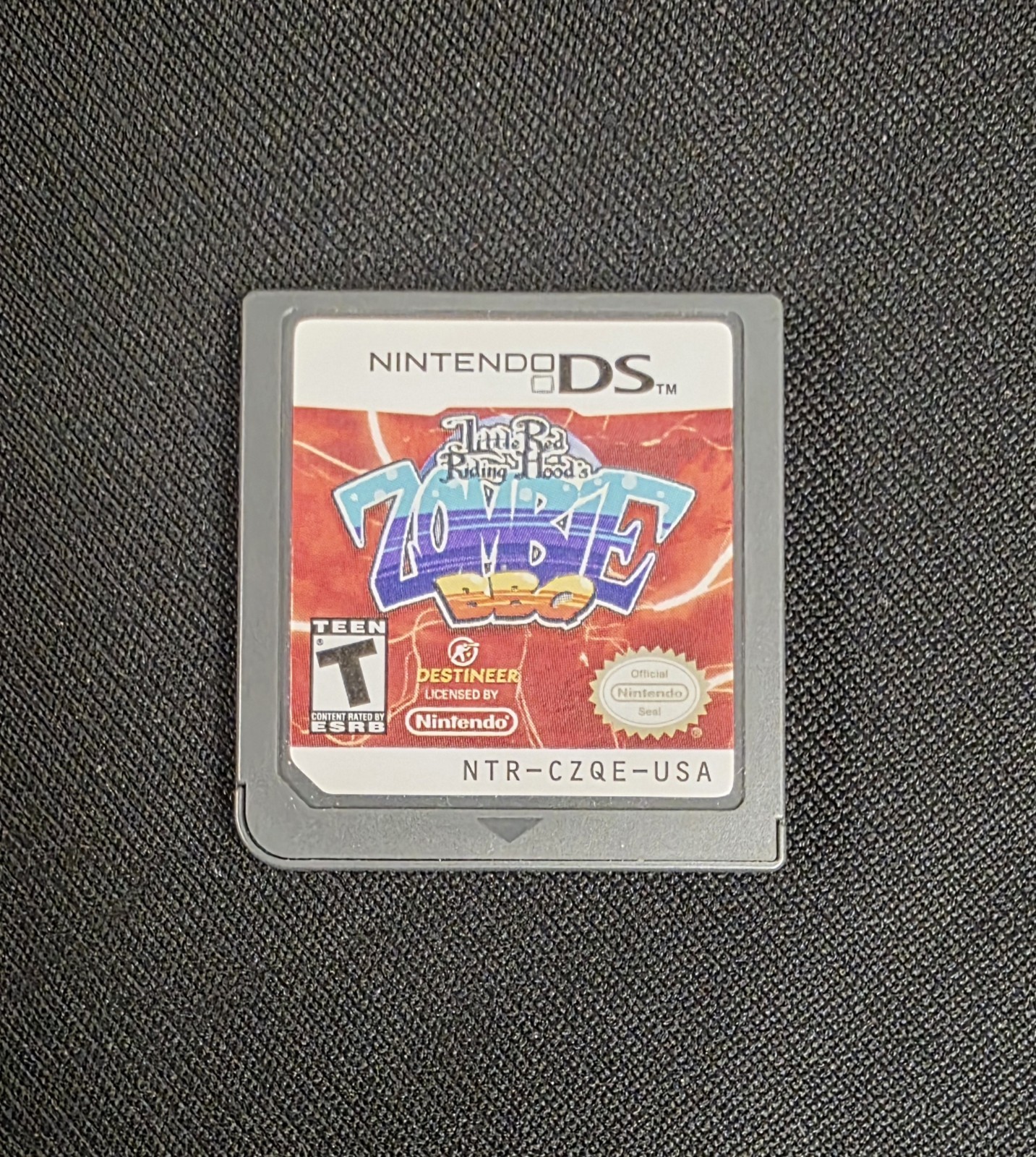 Little Red Riding Hood’s Zombie BBQ (Nintendo DS) Cartridge Tested