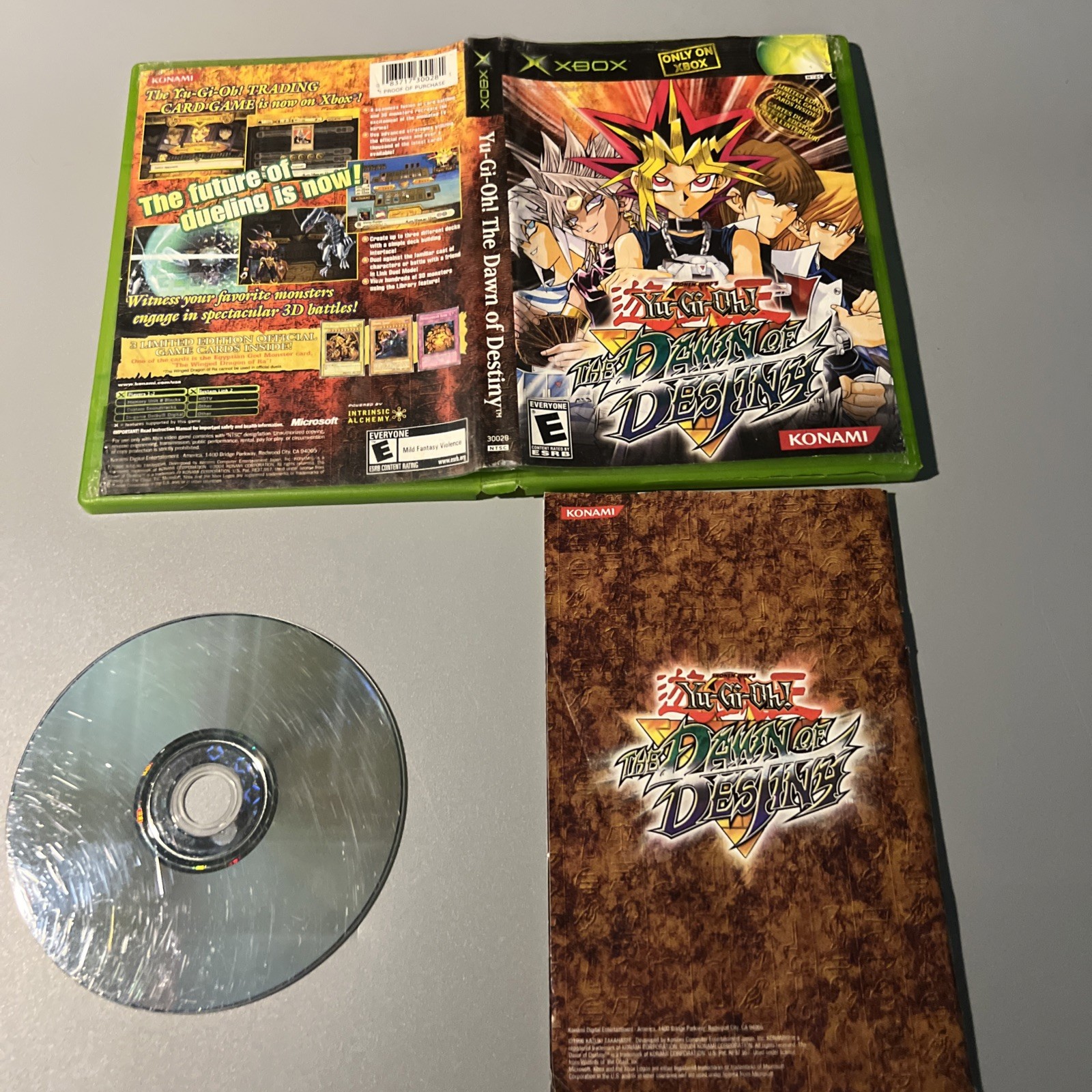 Yu-Gi-Oh! The Dawn of Destiny (XBOX) Complete