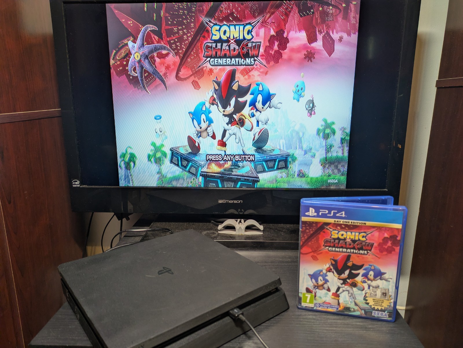 Sonic X Shadow Generations — Day One Edition (Sony PlayStation 4, PS4, 2024)