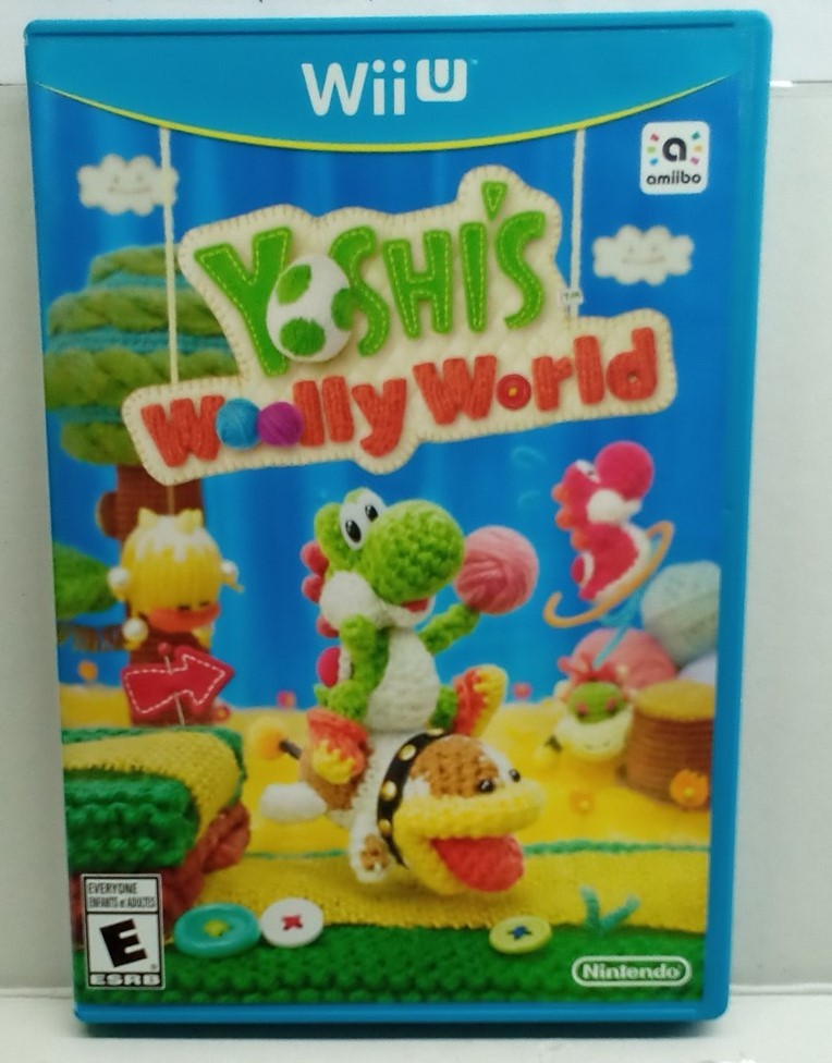 Yoshi’s Woolly World (Wii U, 2015) Complete Tested Working – Free Ship