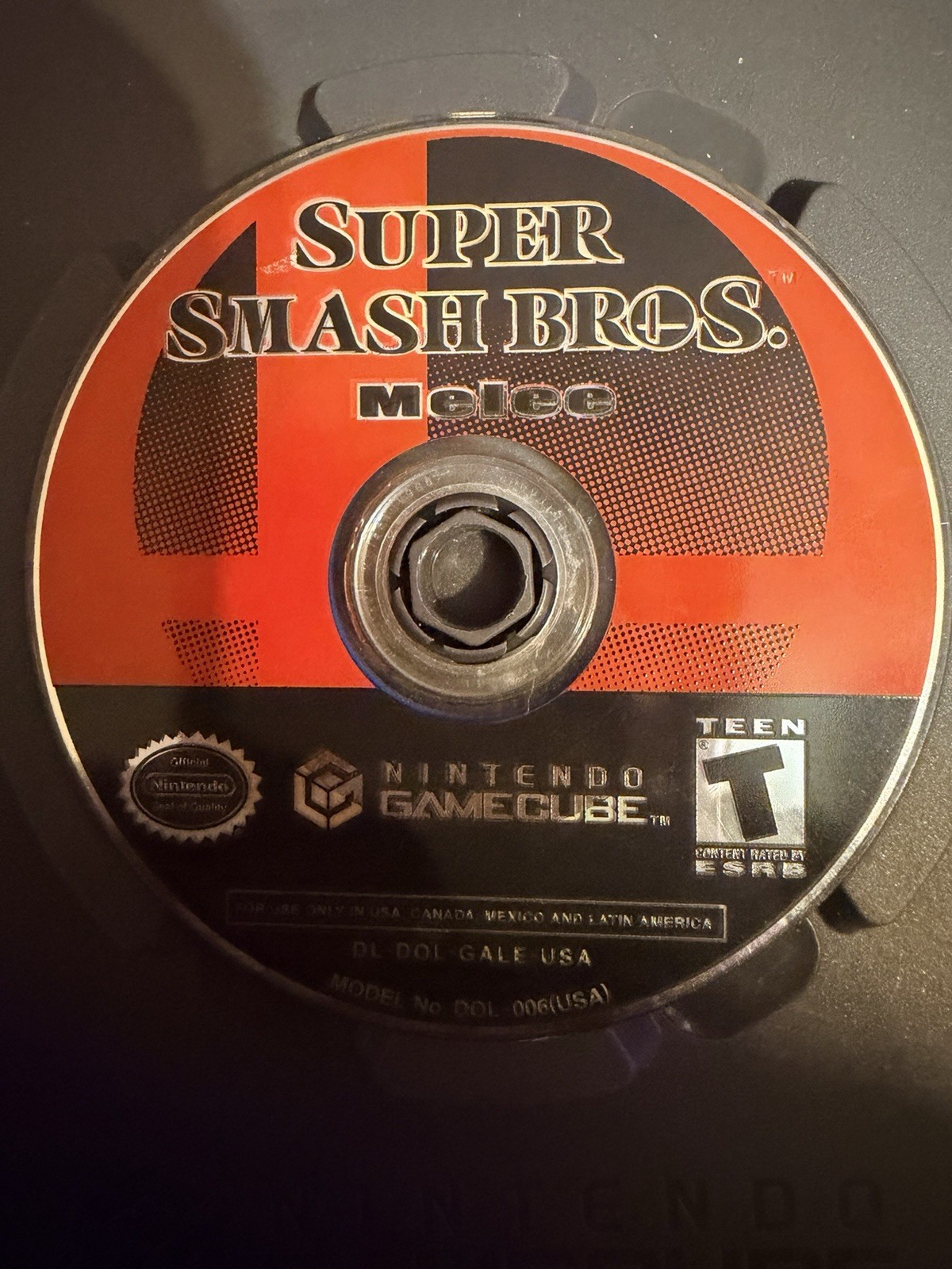 Super Smash Bros. Melee Nintendo GameCube Disc w/ Case NTSC-U/C T-Teen