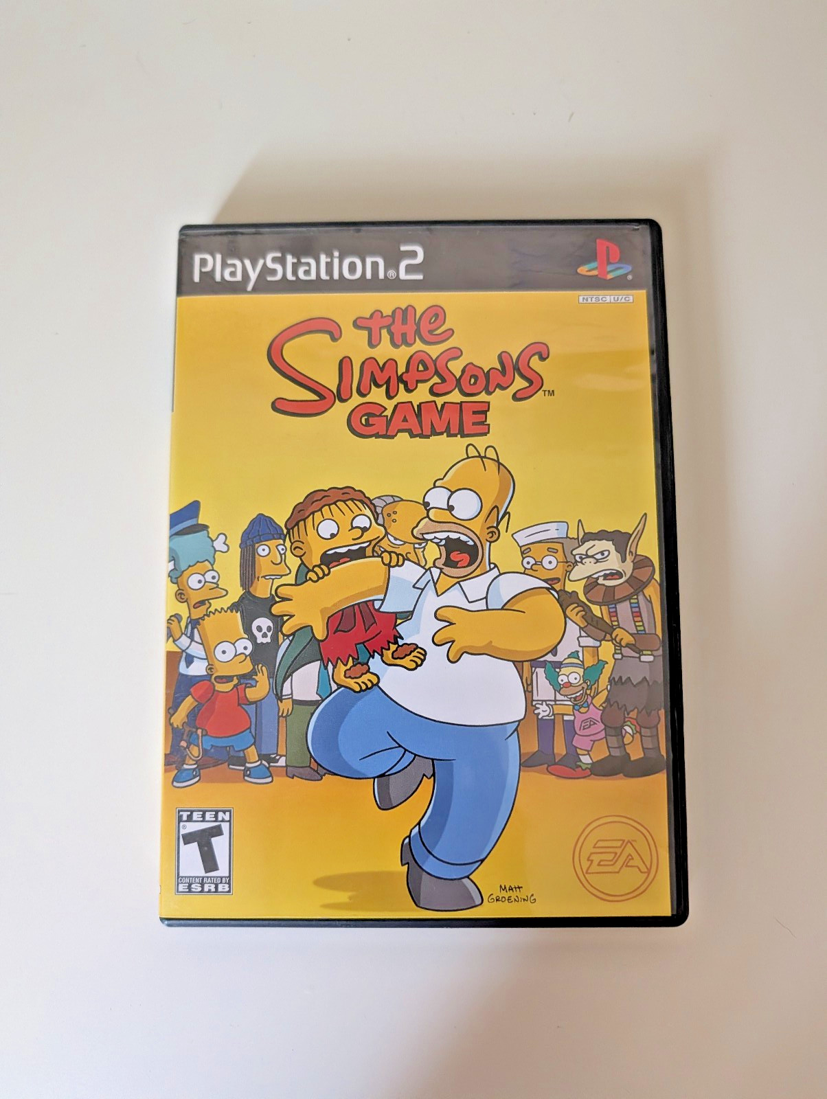 The Simpsons Game – PlayStation 2 (Untested, Complete with Manual)