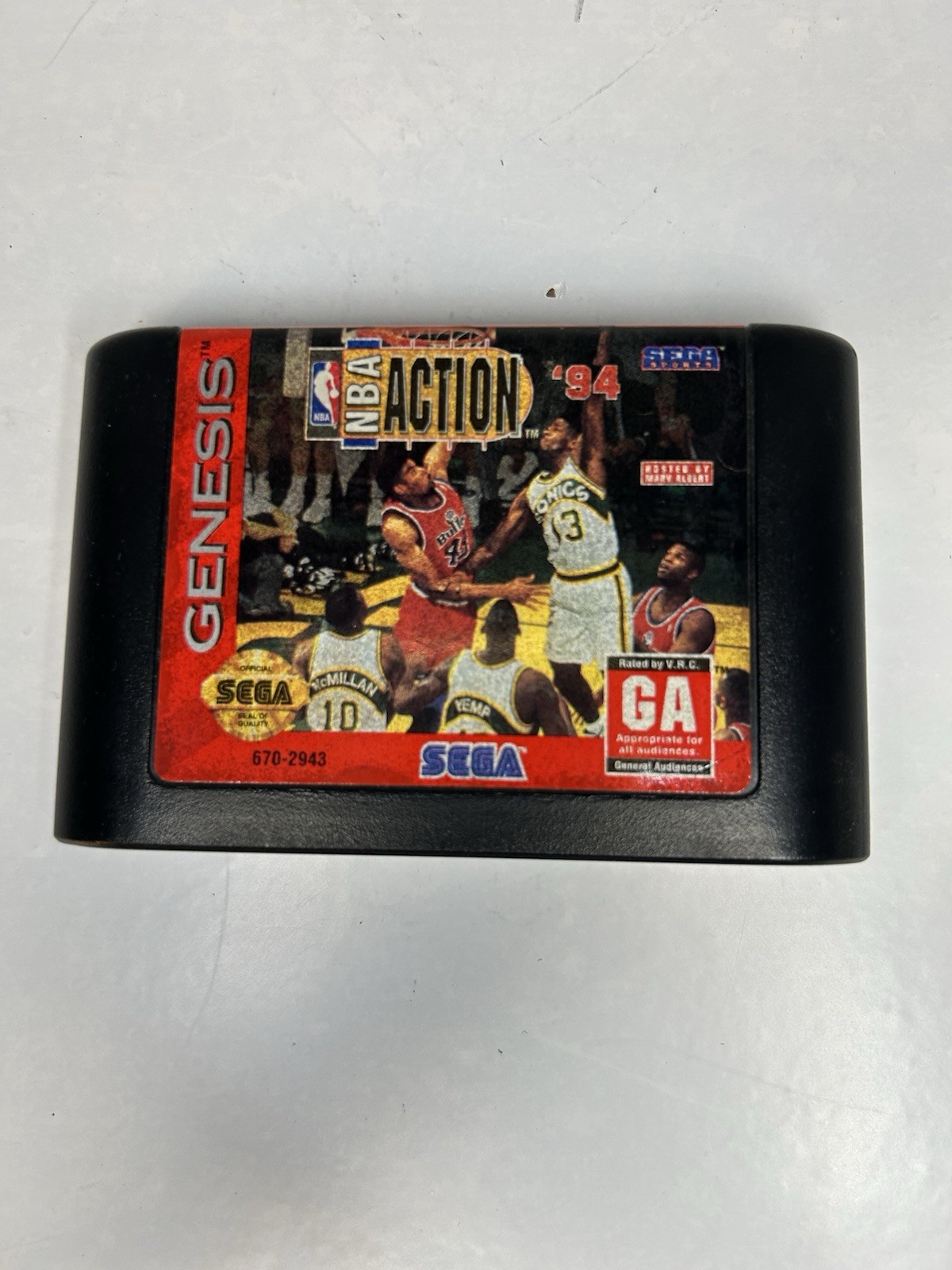 NBA Action ’94 (Sega Genesis, 1994) -not Tested