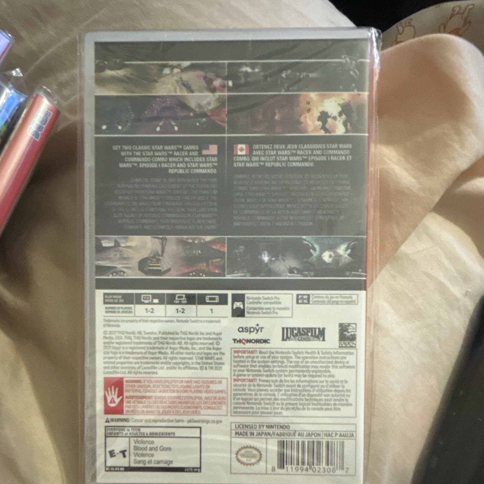 THQ Nordic Star Wars Racer & Commando Combo (E10+) Switch NTSC-U/C 2020