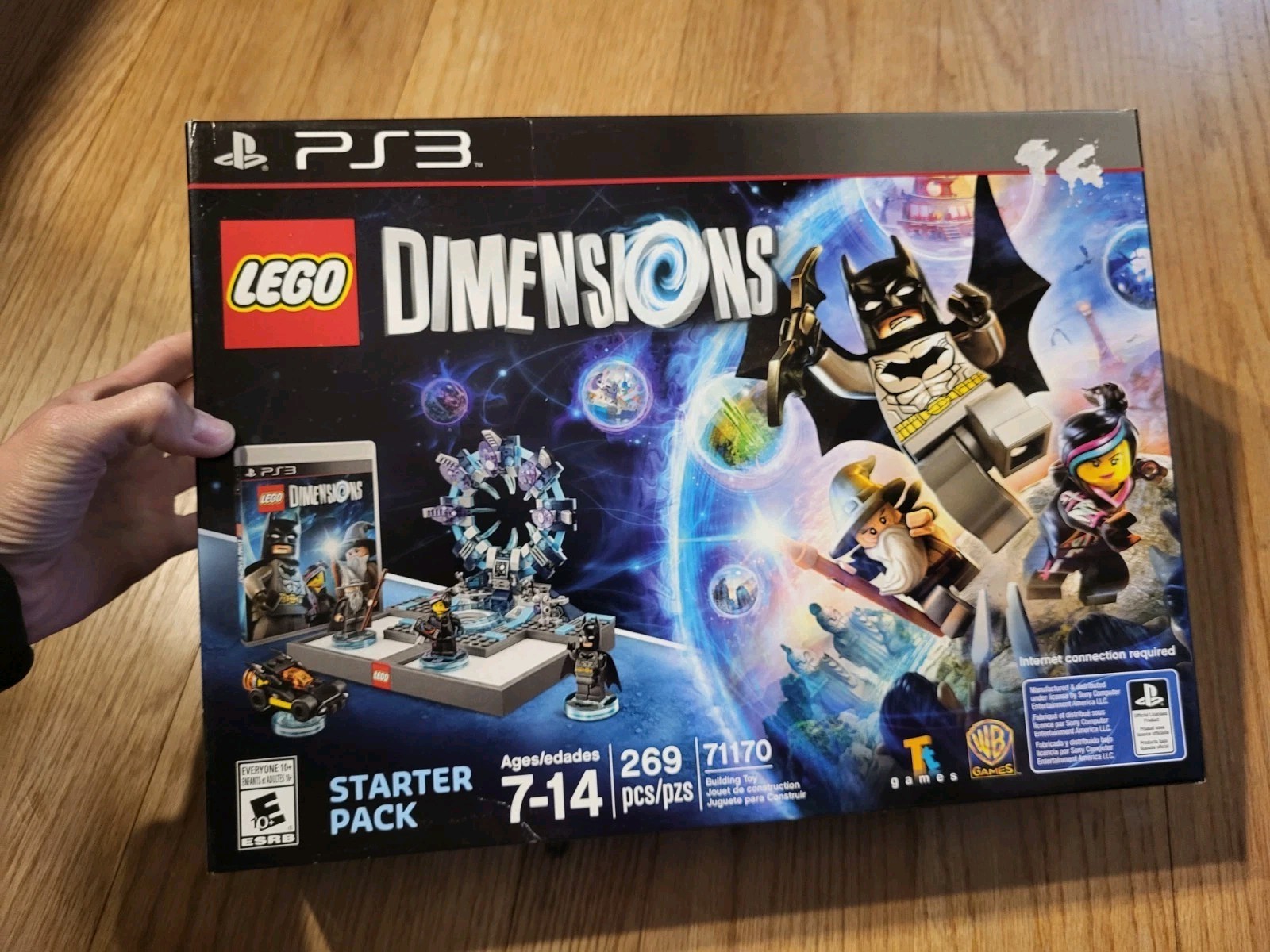 Playstation 3 PS3 Lego Dimensions Starter Pack 71170 Ages 7-14 269 Pieces READ