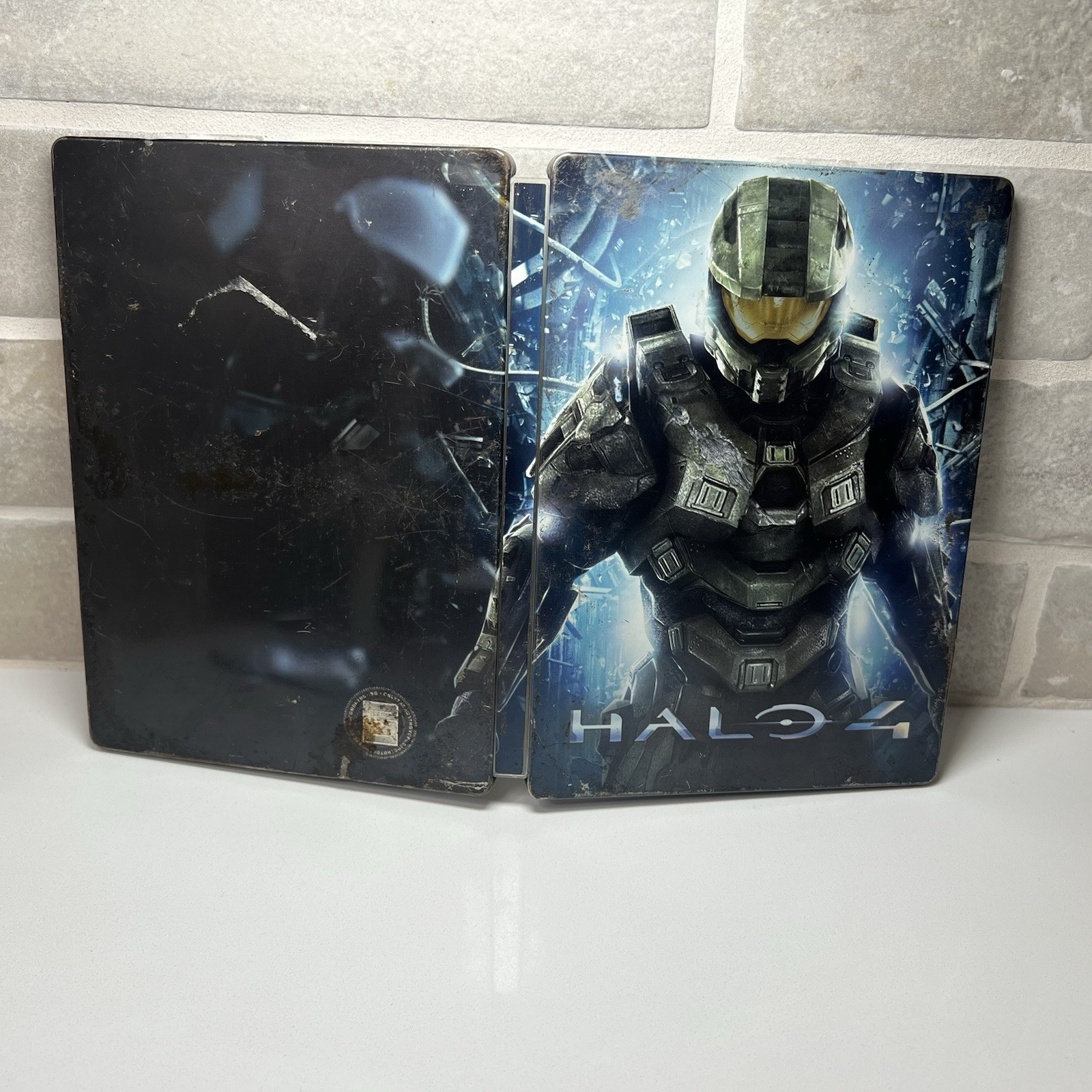Halo 4 Steelbook – Xbox 360 – VERY RARE EDITION!!! MASTER CHIEF – W/ Game