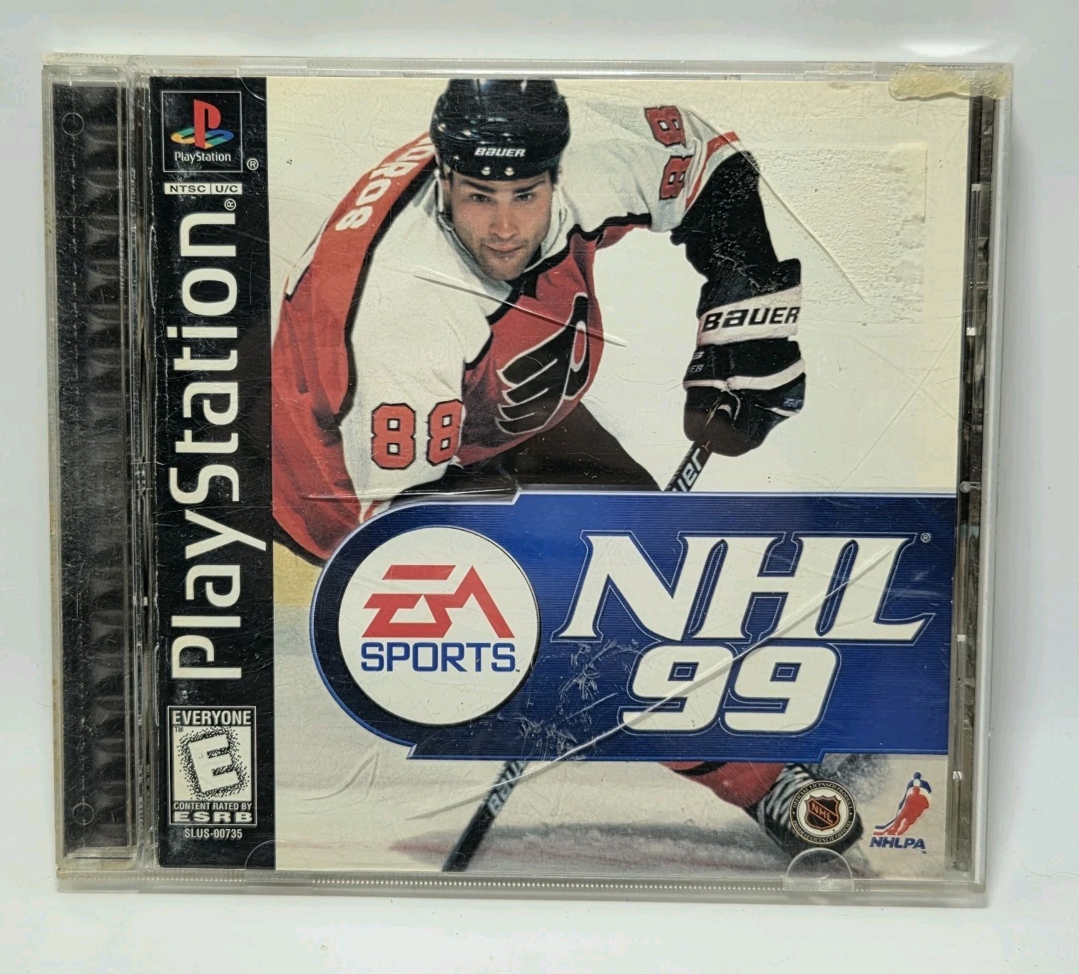 CIB EA Sports NHL 99 Video Game PlayStation PS1 Untested 1999 W/Manual Acc. Con.