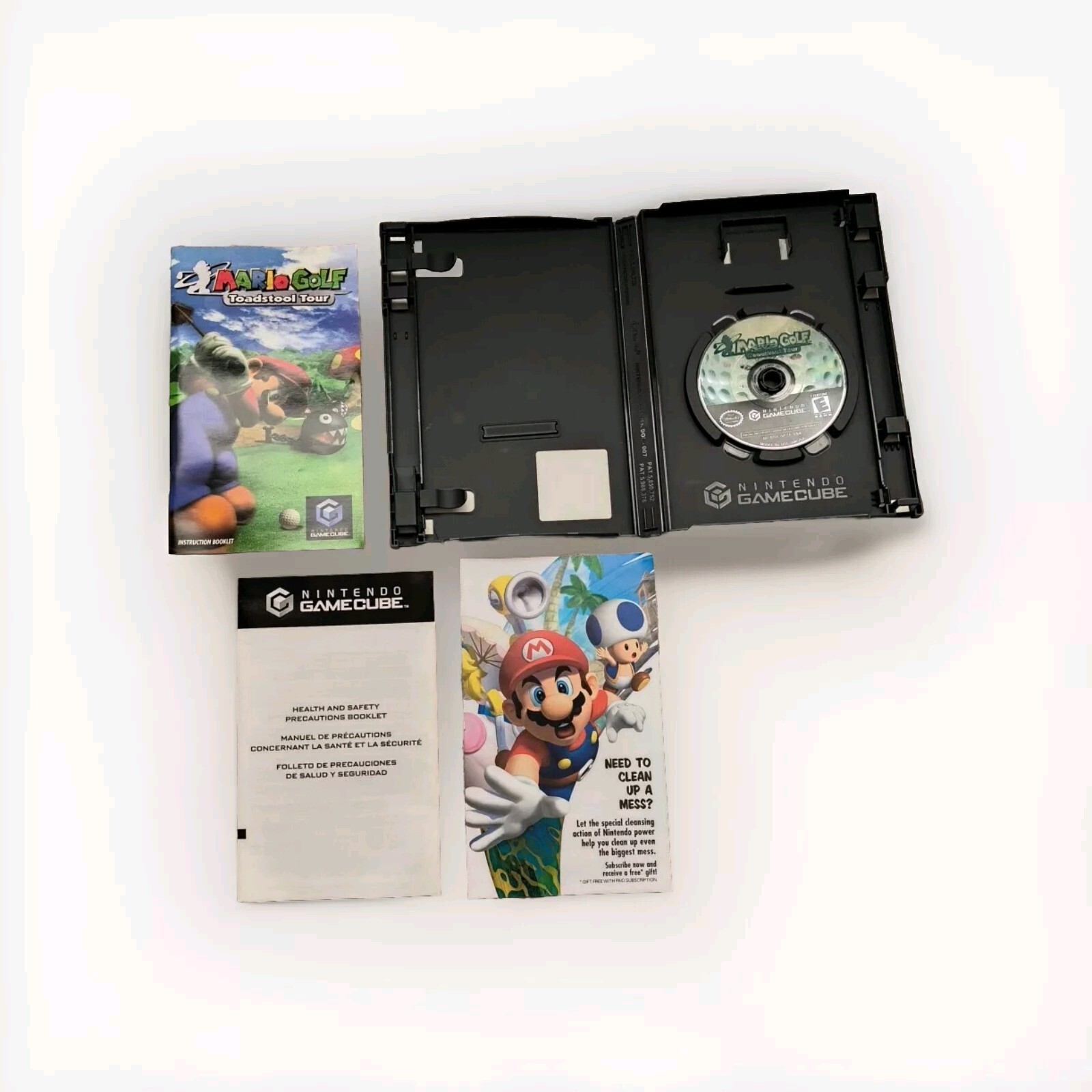 Mario Golf Toadstool Tour Nintendo GameCube Complete CIB
