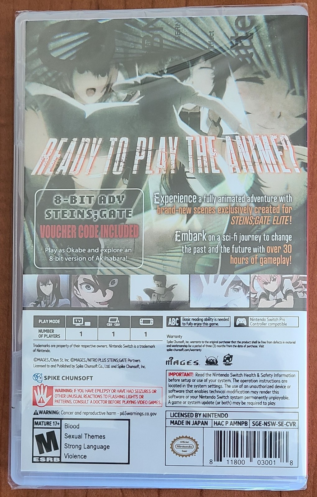 Steins;Gate Elite – Nintendo Switch