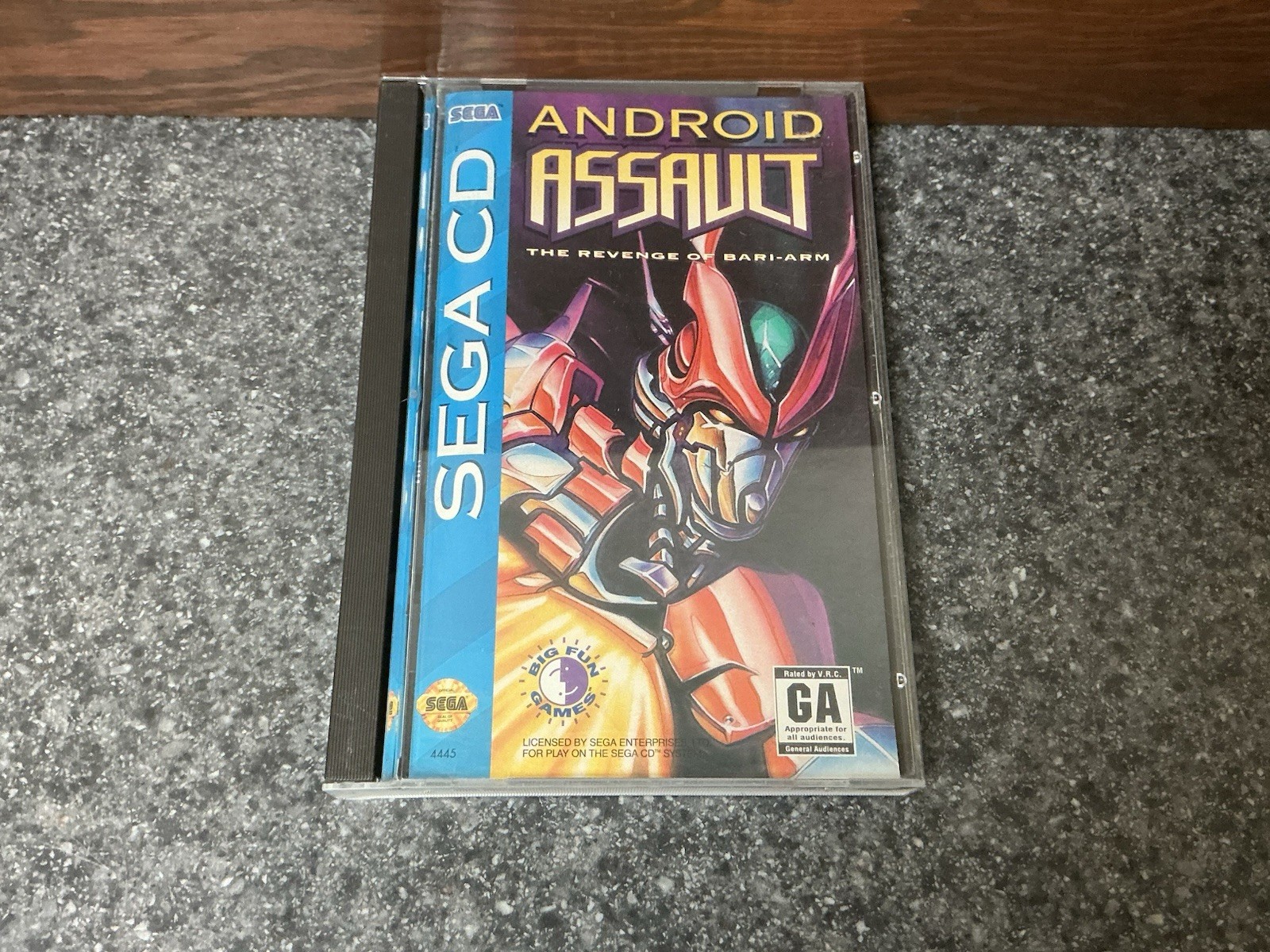 Android Assault ( Sega CD) Complete In Case