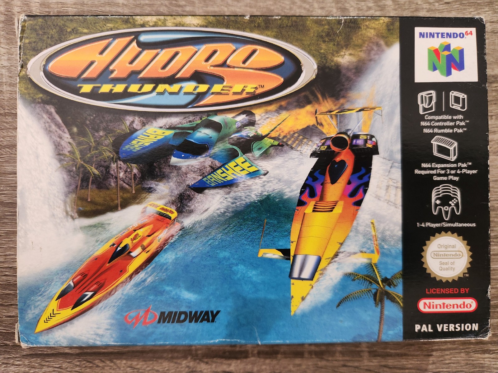 Hydro Thunder Boxed (Nintendo 64)