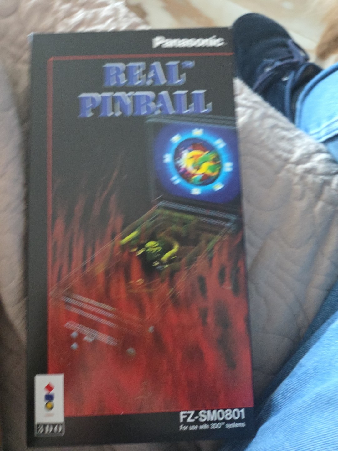 Panasonic Real Pinball 3DO game for use with 3DO systems FZ-SM0801 Vintage Rare.