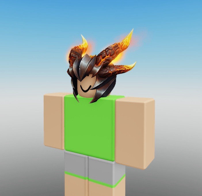Roblox Fire Wyrm’s Helm Toy Code | 50$ Balance | Sent Thru Messages