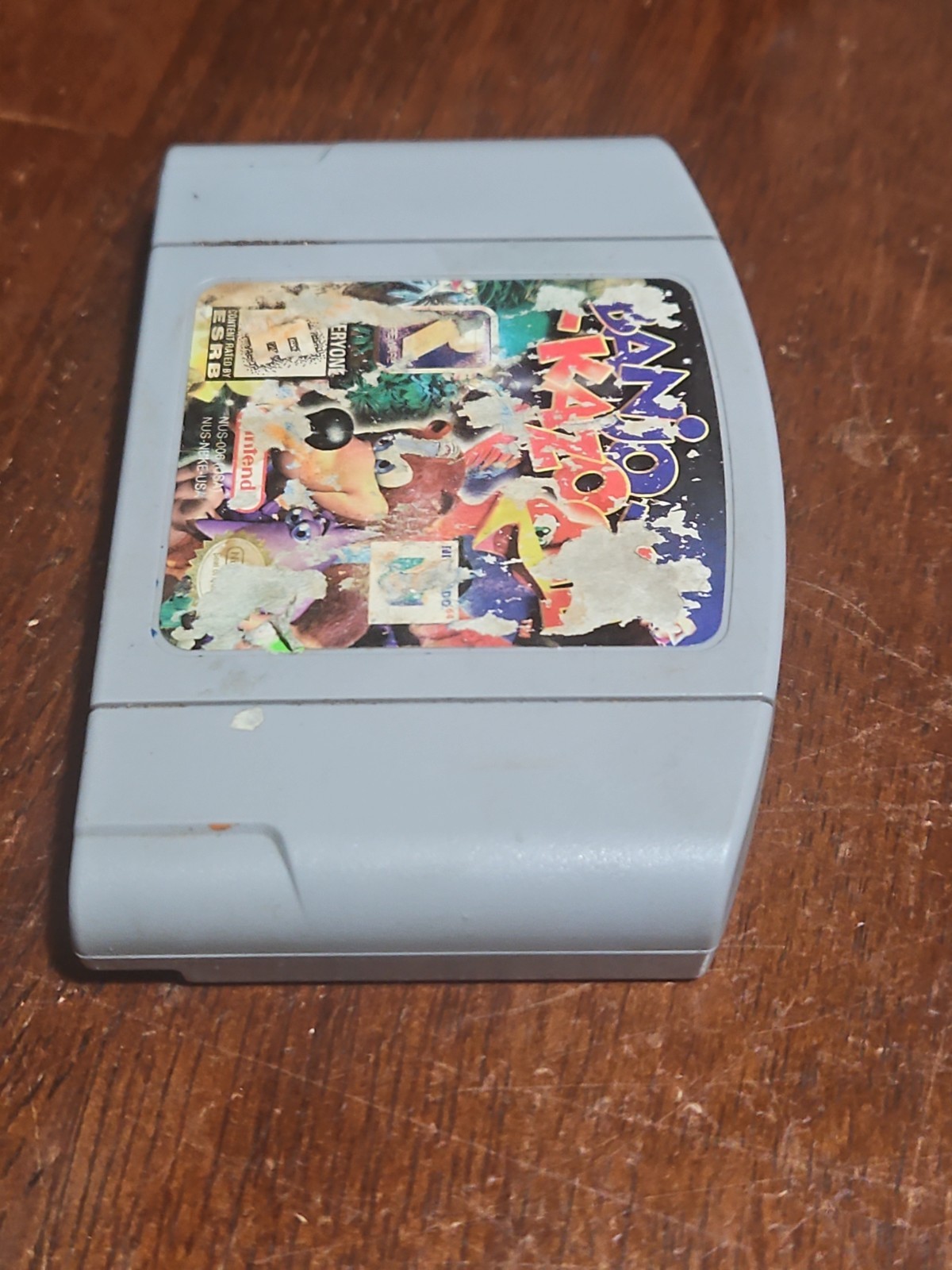 Banjo-Kazooie (Nintendo 64 N64, 1998) Authentic TESTED *Label Wear*