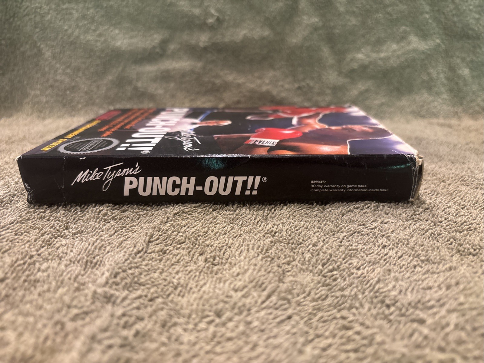 NES Nintendo Mike Tyson’s Punch-Out CIB Box Manual Authentic