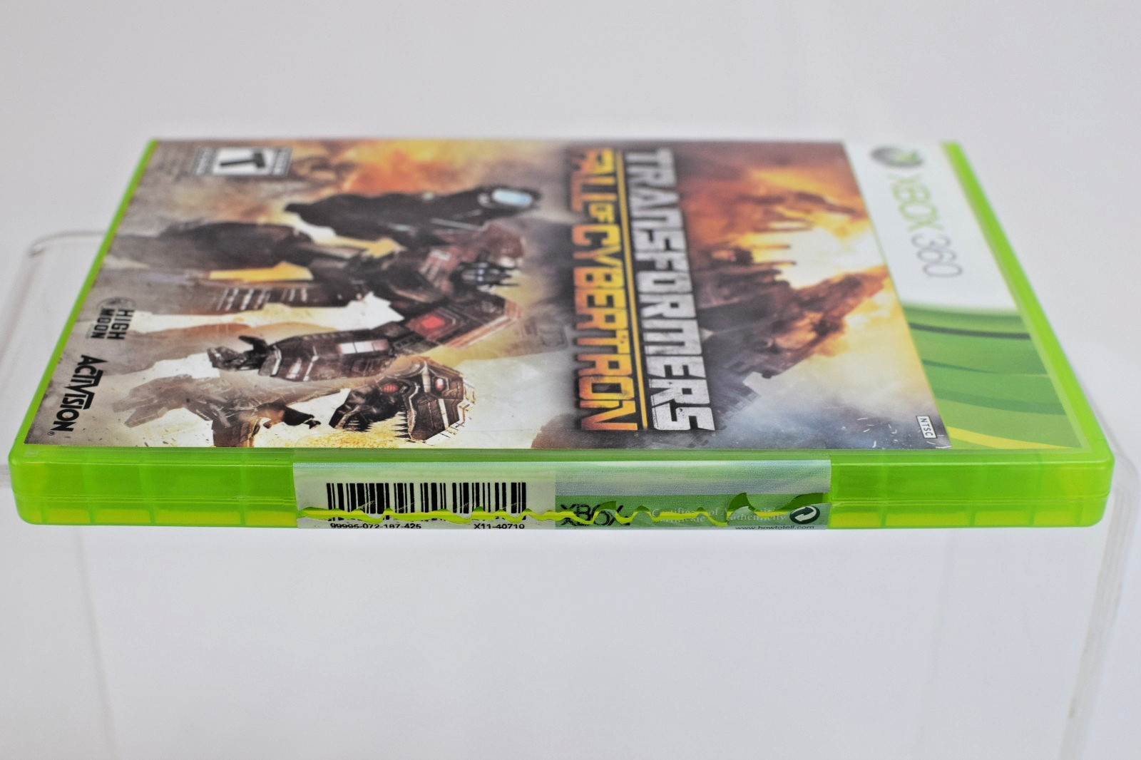 Transformers: Fall of Cybertron (CIB) – Xbox 360 – Preowned/Used