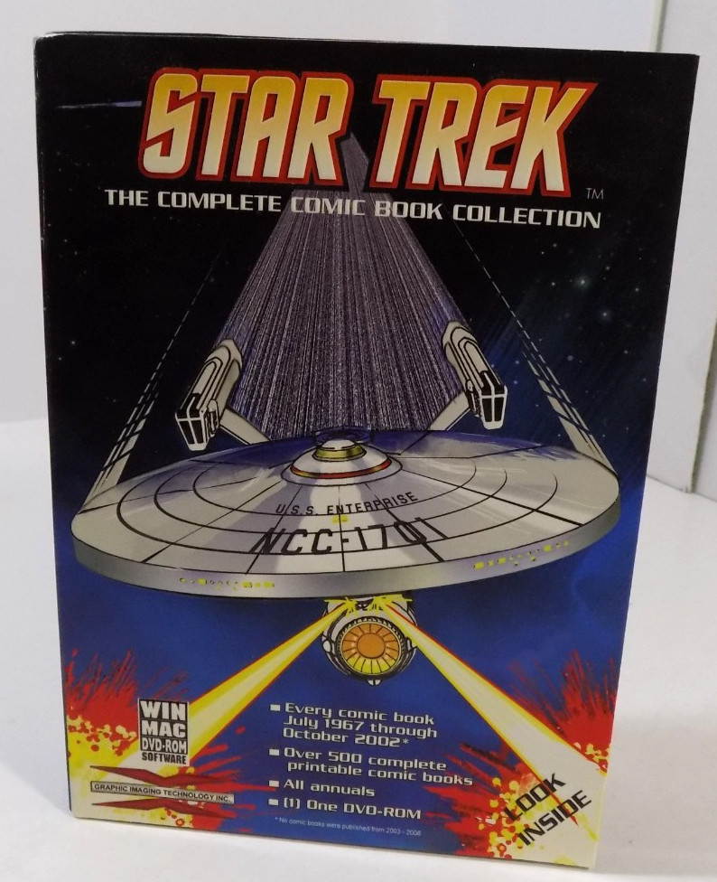 Star Trek Complete Comic Book Collection WIN MAC DVD-ROM Software – Sealed