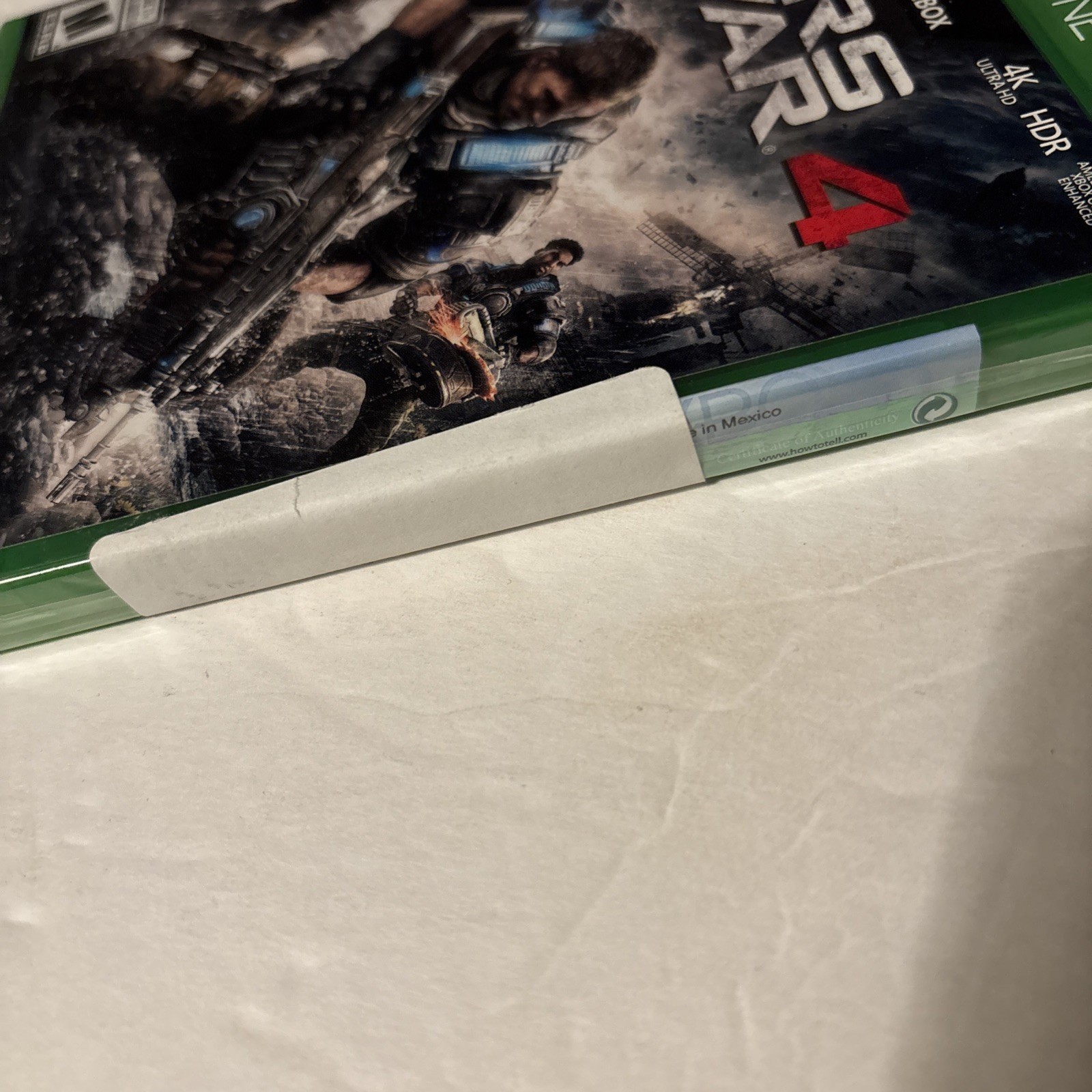Gears of War 4 (Xbox One, 2016) ***BRAND NEW FACTORY SEALED***